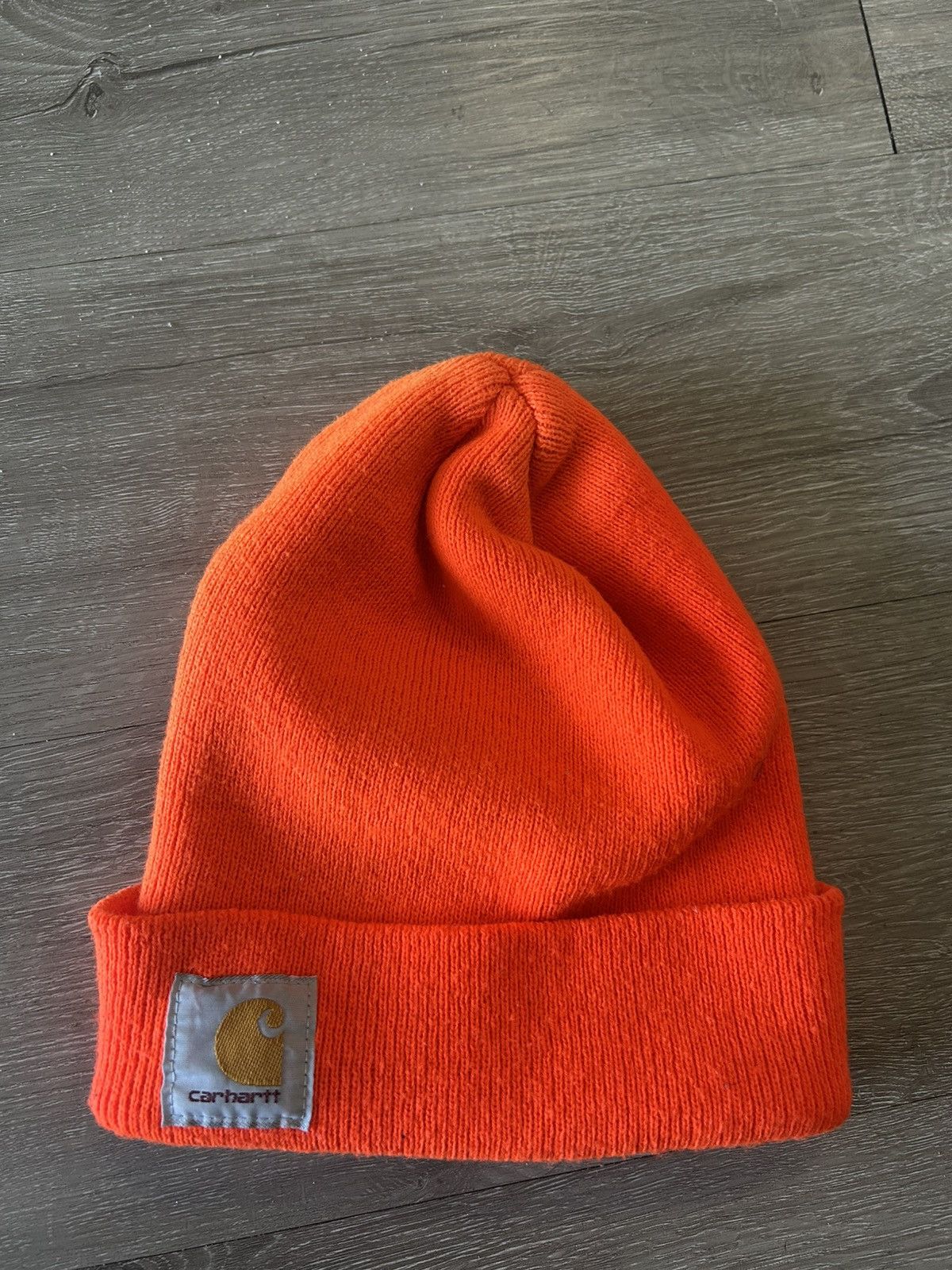 Carhartt Carhartt orange beanie one size Size ONE SIZE - 1 Thumbnail