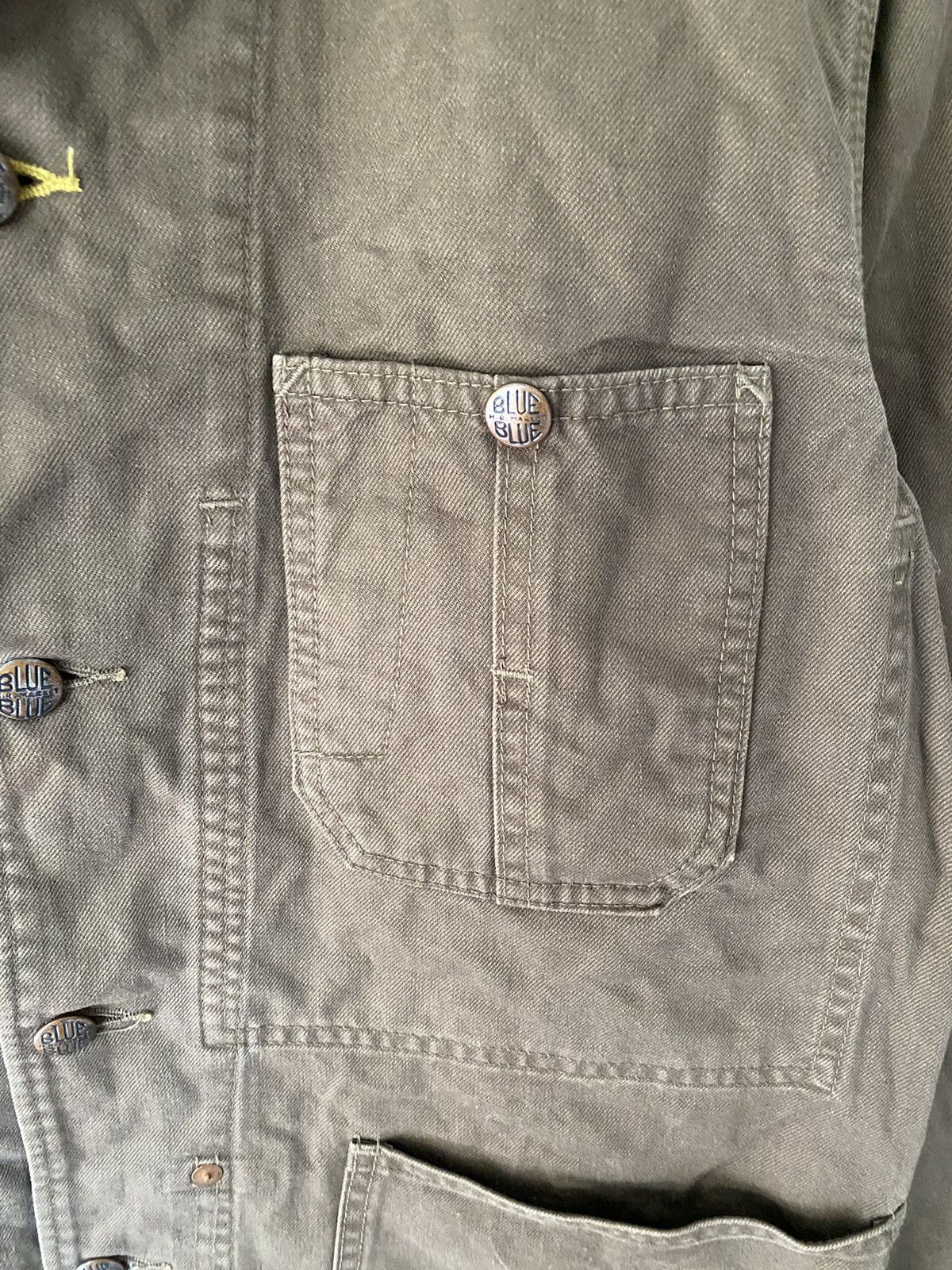 Blue Blue Japan 1990s 🔥 Blue Blue Japan Hr Market olive brown twill jacket Size US M / EU 48-50 / 2 - 7 Thumbnail