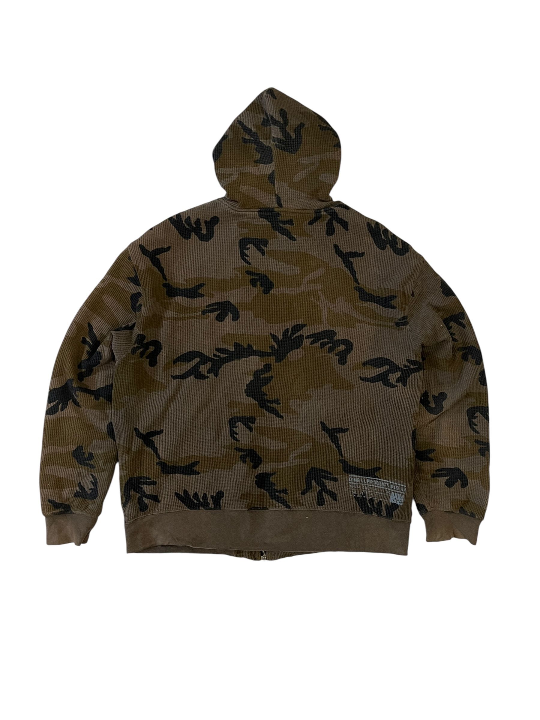 O'Neill O’Neill Camo Military Army Sweater Hoodie Fleece Lined Size US XL / EU 56 / 4 - 2 Thumbnail