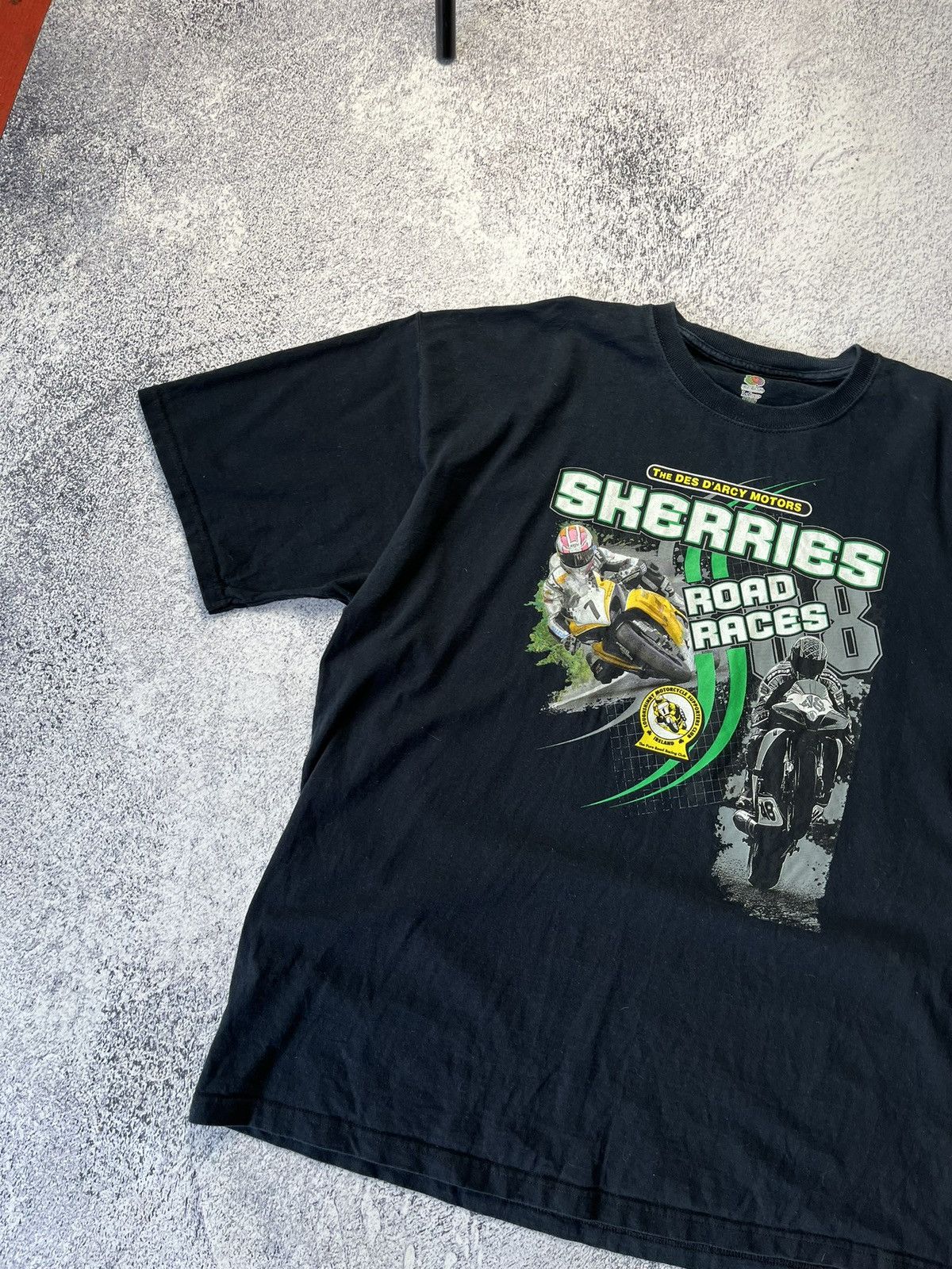 Formula 1 Vintage Moto Racing Skerries Road Races Y2K Size US XXL / EU 58 / 5 - 5 Thumbnail