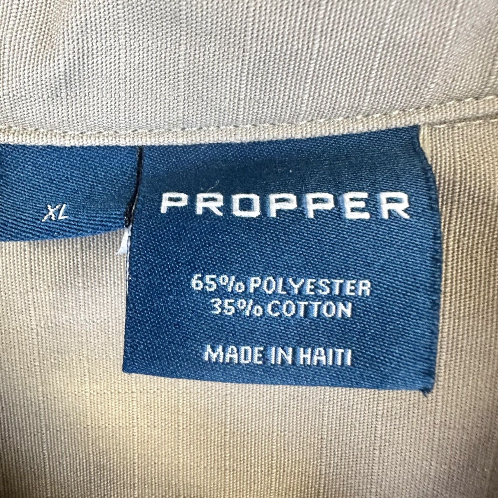 Propper Propper Tactical Shirt Mens XL Short Sleeve Button Up Military Uniform Pockets Size US XL / EU 56 / 4 - 5 Thumbnail