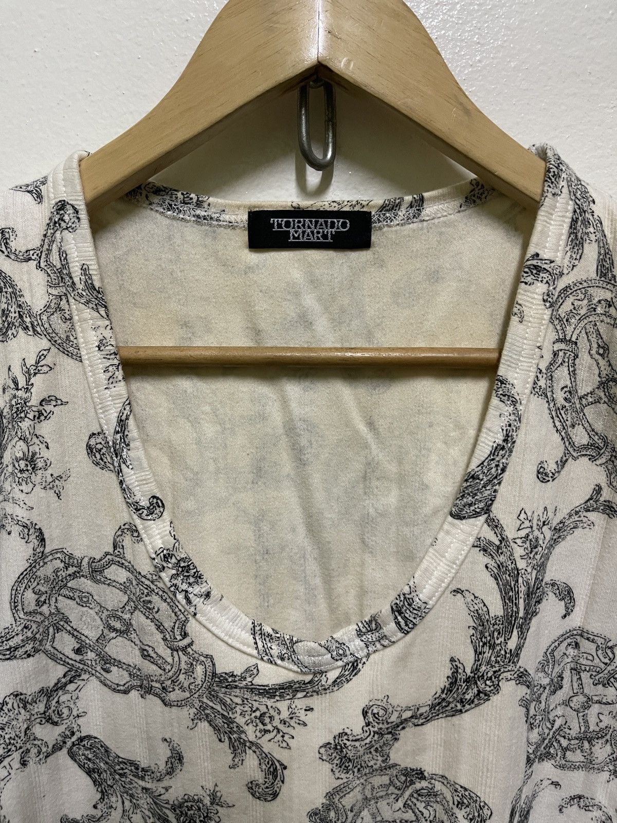 Japanese Brand × Tornado Mart Tornado Mart Full Printed T Shirt Size S / US 4 / IT 40 - 4 Thumbnail