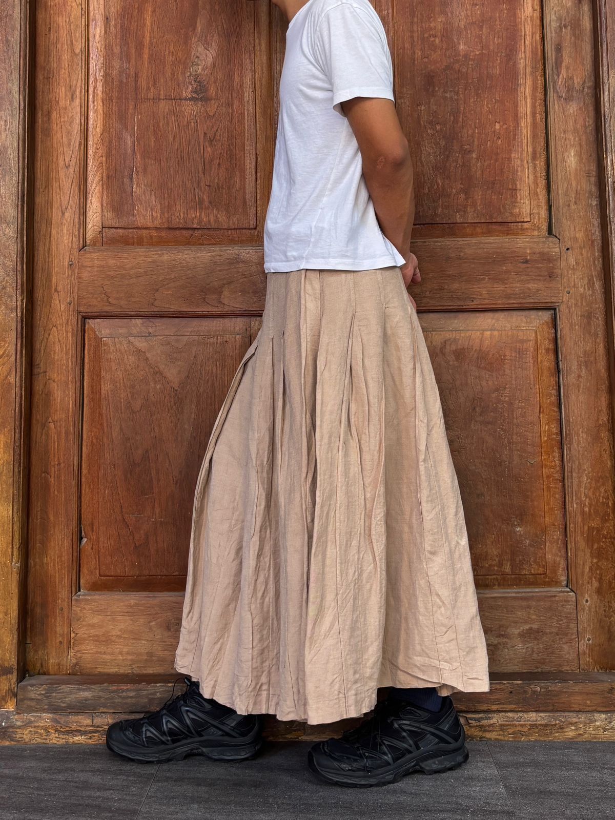 Comme des Garcons Belted Wide Skirt Size 28" / US 6 / IT 42 - 14 Thumbnail