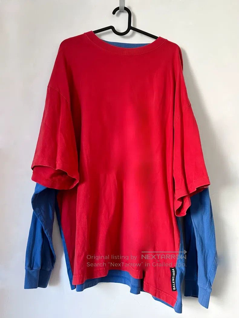 Balenciaga Balenciaga Tag Fake Two-Piece Size US S / EU 44-46 / 1 - 1 Thumbnail