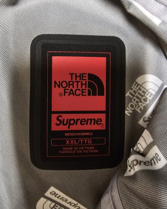 Supreme The North Face Split Taped Seam Shell Jacket White Men's - SS24 - US