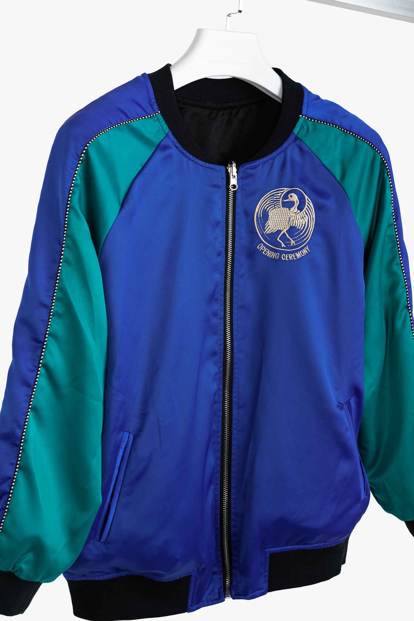 Opening Ceremony Opening Ceremony Reversible Embroidered Bomber Jacket Size L / US 10 / IT 46 - 3 Thumbnail