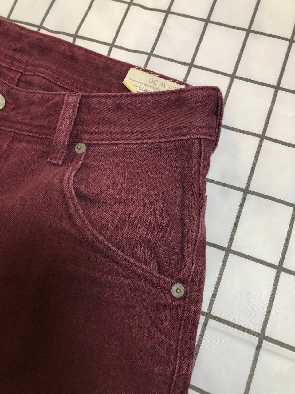 Diesel DIESEL KROOLEY Mens Jeans Denim Fit Casual Trouser Pants Size US 30 / EU 46 - 13 Thumbnail