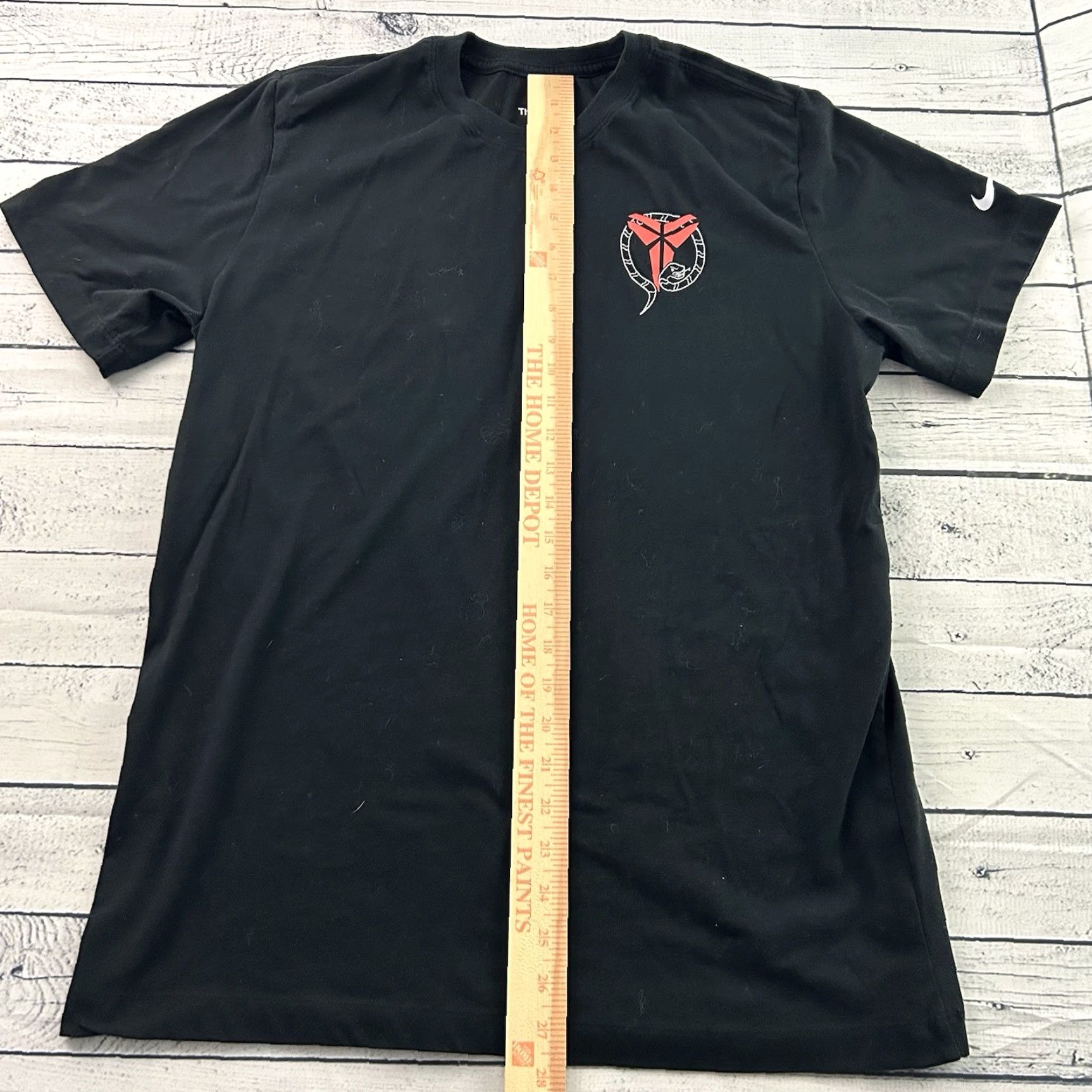 Nike Nike Kobe Bryant Stockings Mamba Short Sleeve T Shirt Men's Large Black Size US L / EU 52-54 / 3 - 4 Thumbnail