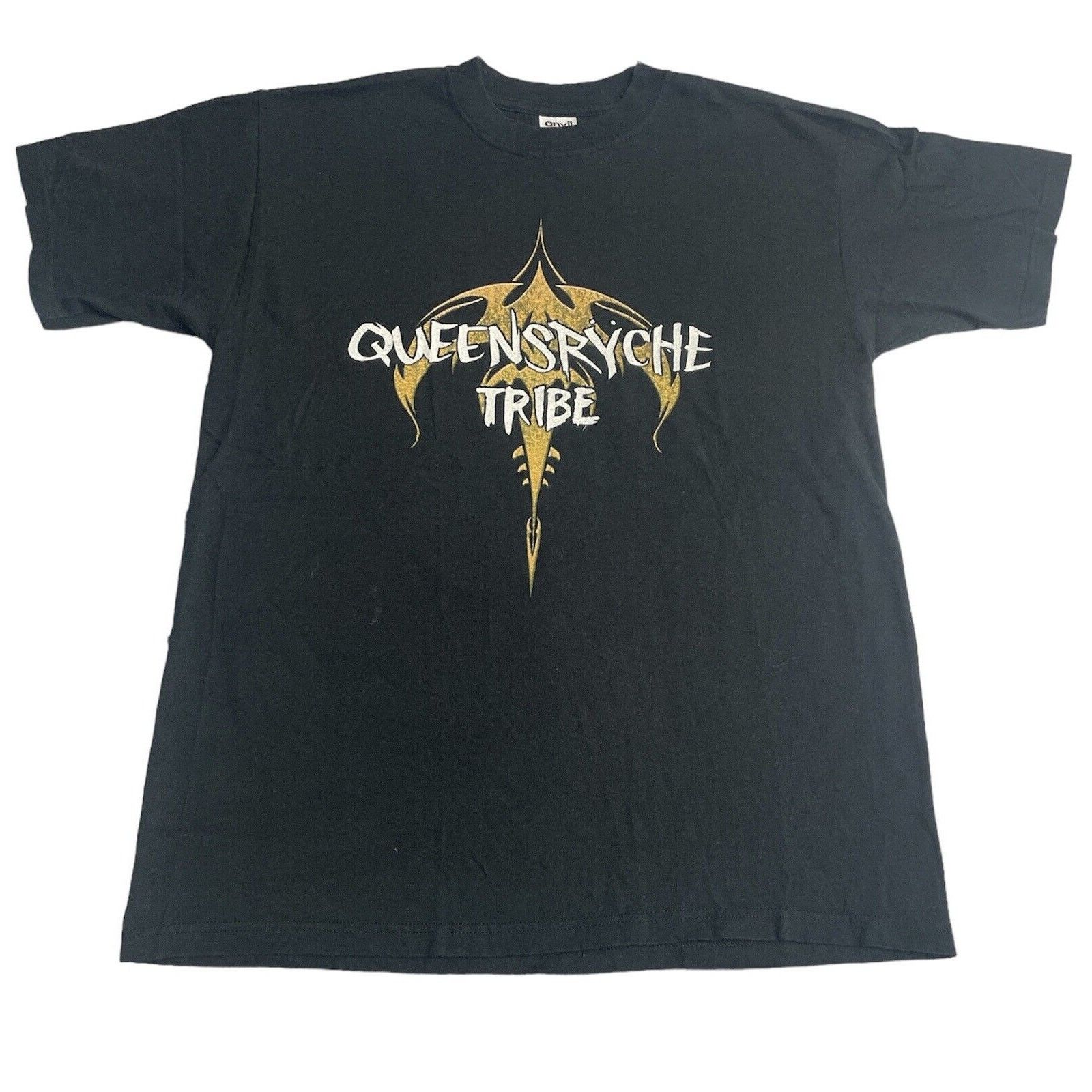 Gildan Queensryche Tribe Tour 2003 Large VINTAGE RARE Size US L / EU 52-54 / 3 - 1 Thumbnail