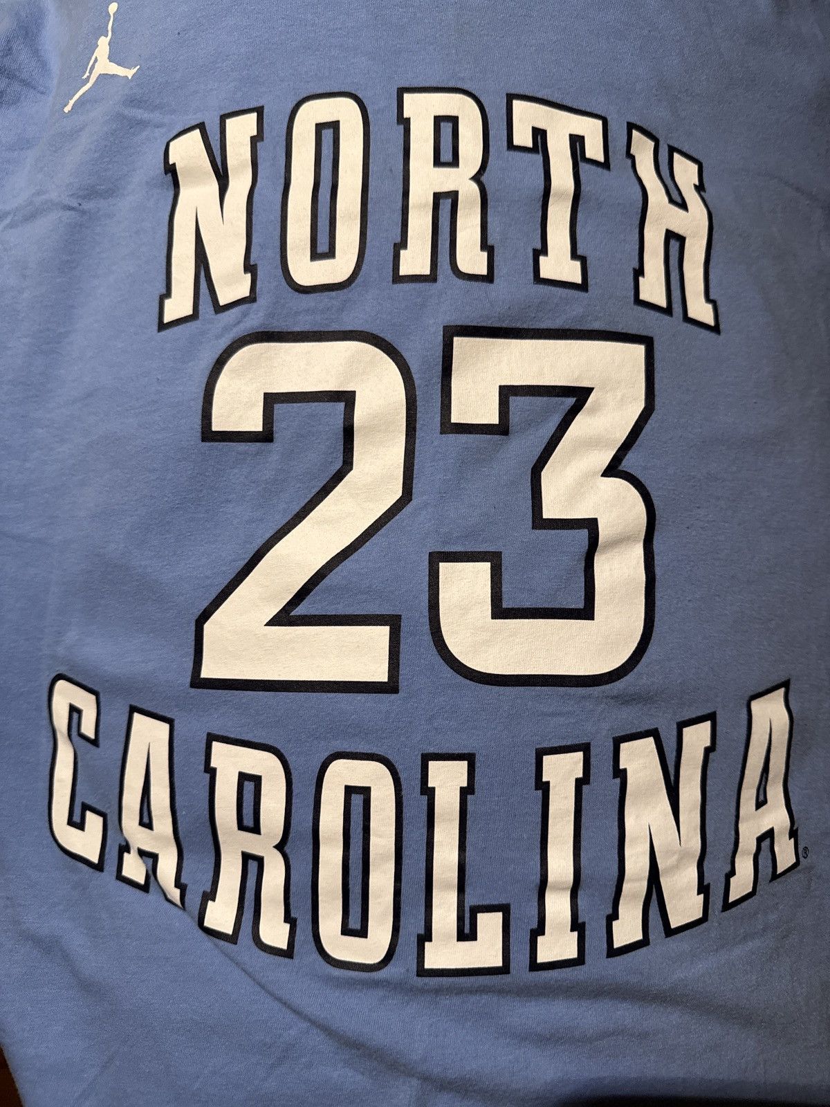 Nike Nike North Carolina 23 Michael Jordan UNC s/s t-shirt NEW! Size US XL / EU 56 / 4 - 17 Thumbnail