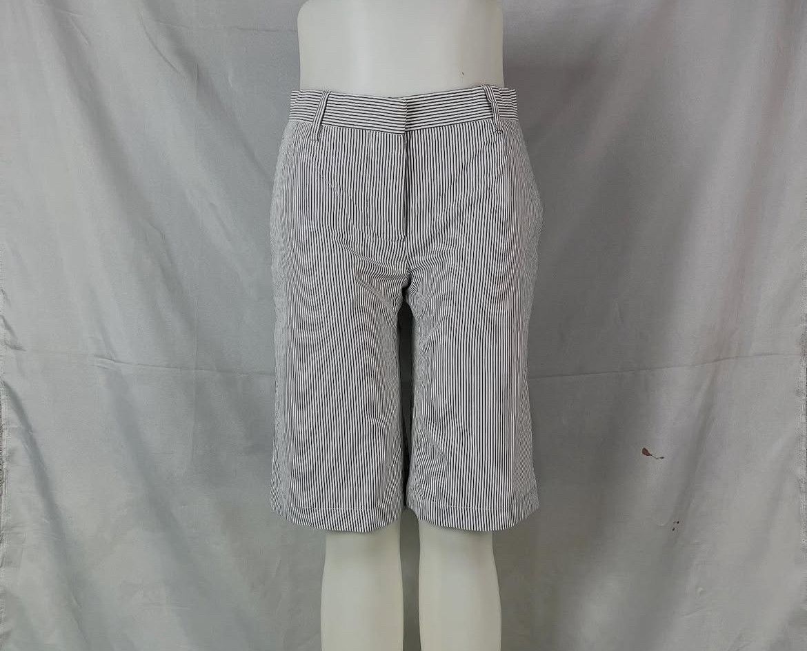 Helmut Lang 2000s Helmut Lang Tailored Hickory Stripe Short Pants Size US 29 - 5 Thumbnail