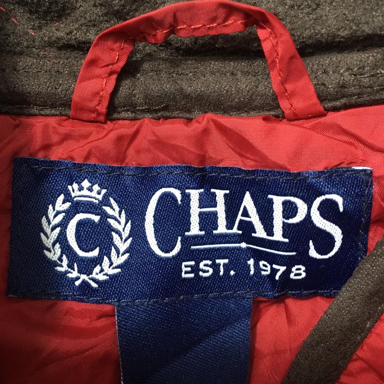 Chaps Ralph Lauren Vtg 90’ CHAPS RALPH LAUREN Quilted Vest Jacket Sweater Size US XXL / EU 58 / 5 - 3 Thumbnail