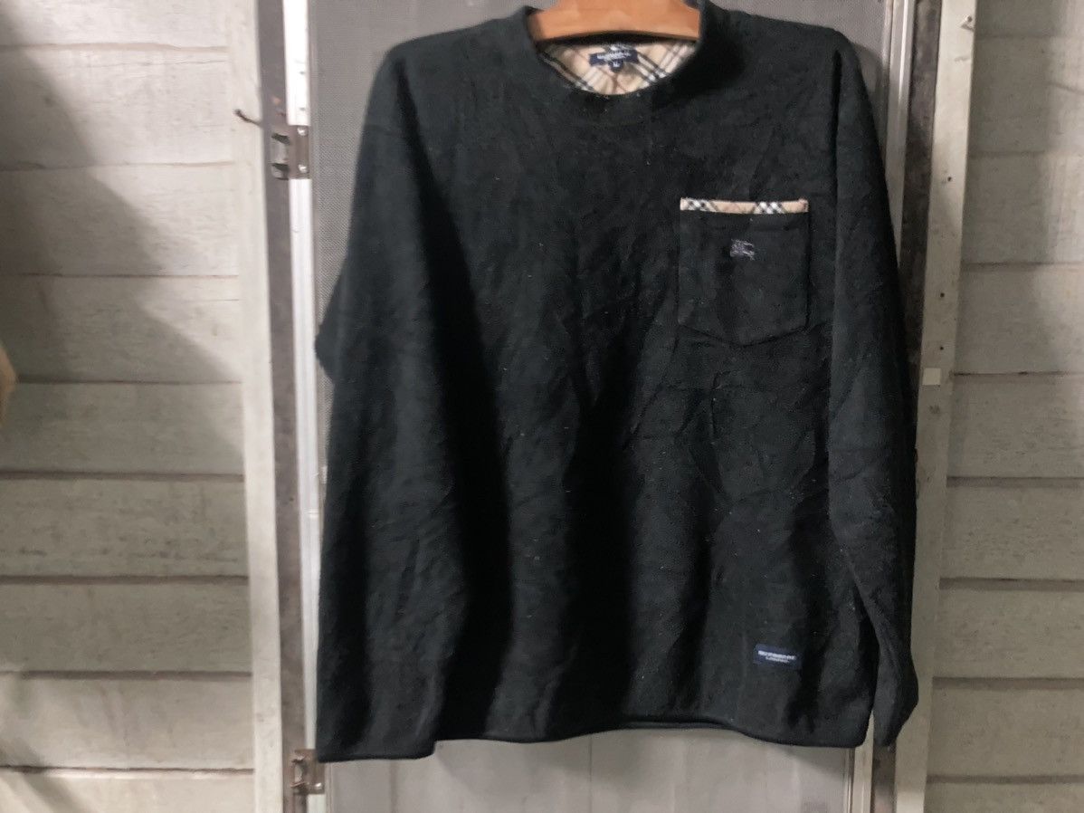 Burberry × Designer T Shirt Burberry Long Sleeve Size L / US 10 / IT 46 - 1 Thumbnail