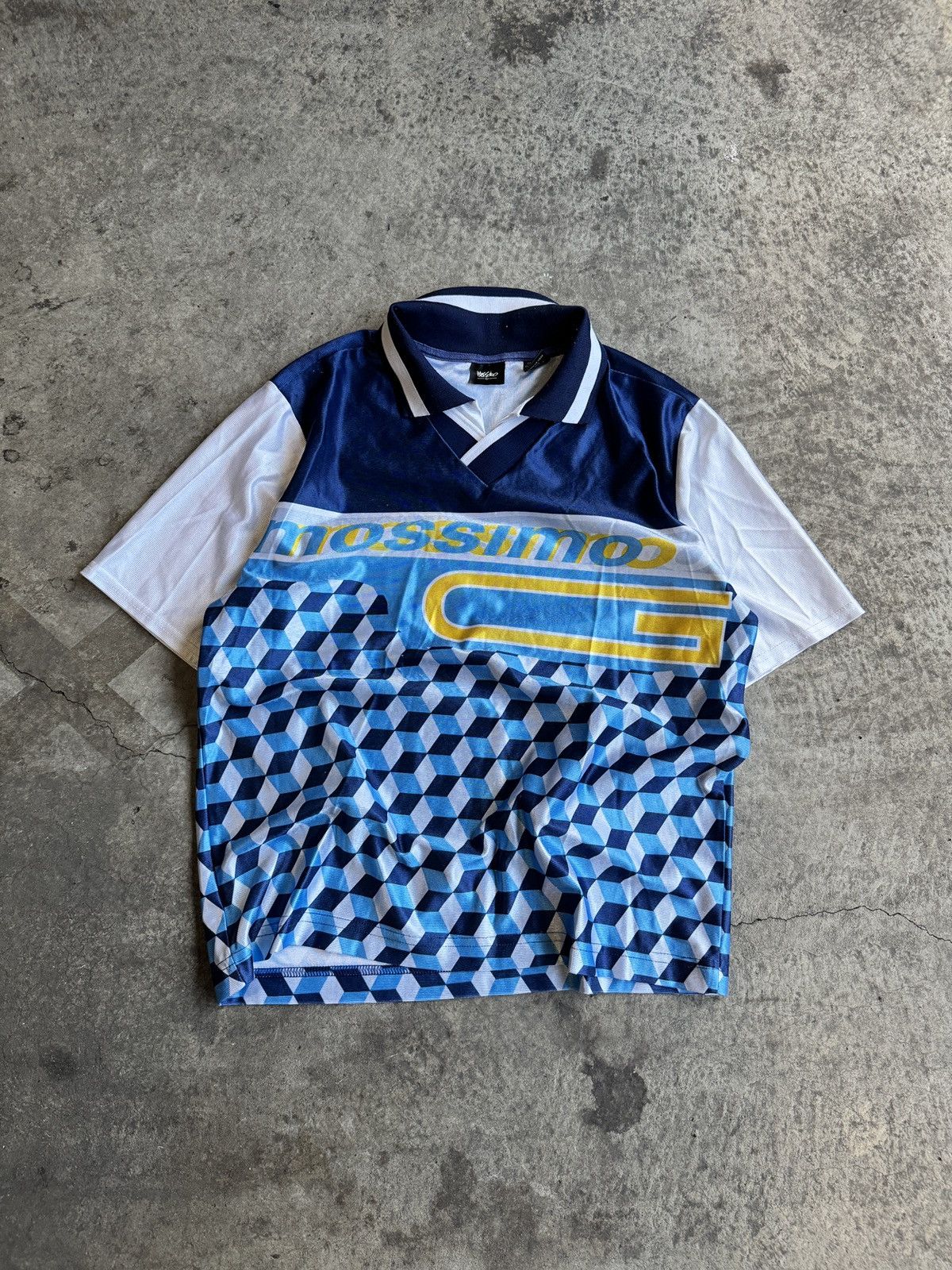 Japanese Brand × Vintage Crazy vintage Y2K racing style soccer polo jersey shirt Size US M / EU 48-50 / 2 - 1 Thumbnail