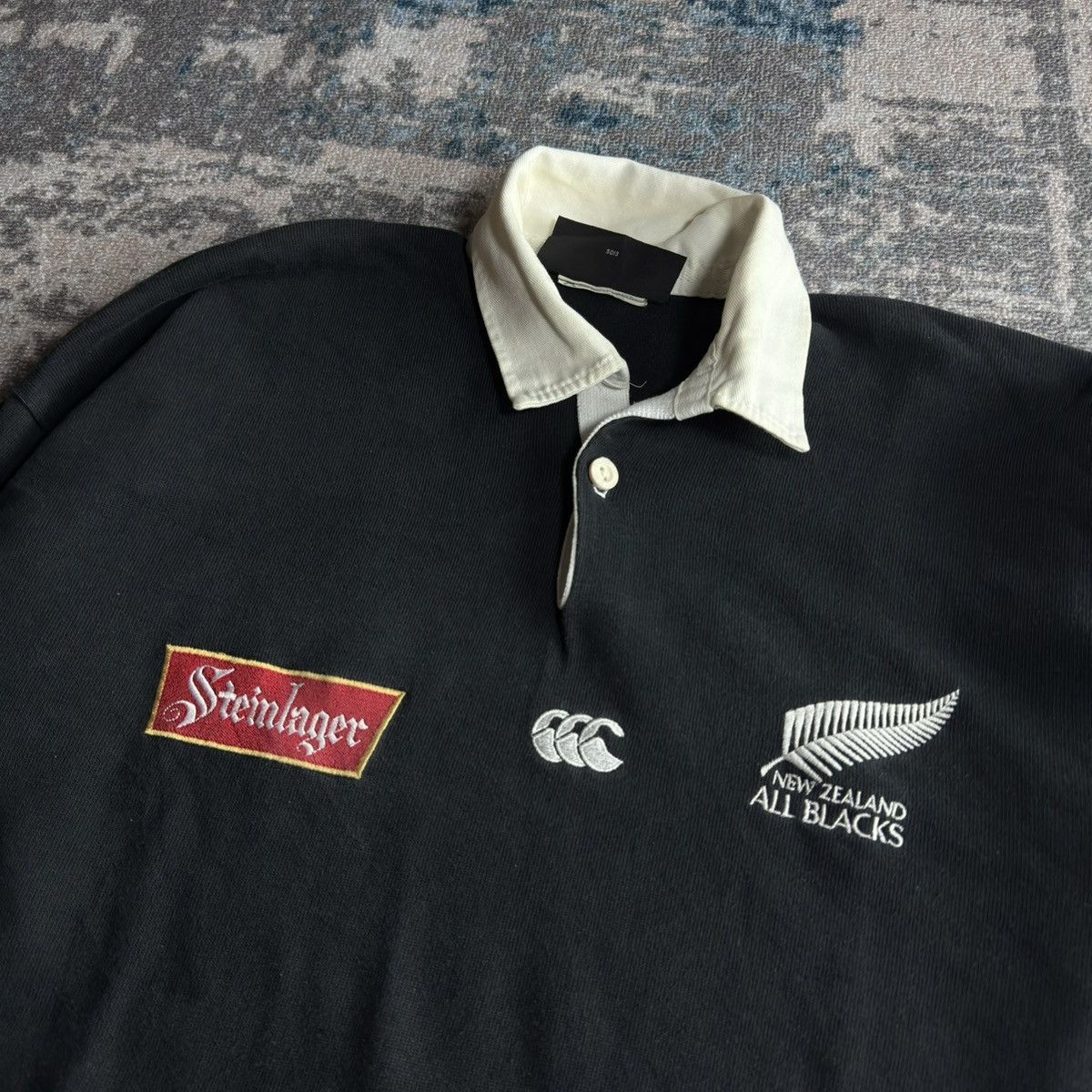 Canterbury of New Zealand Canterburry rugby All Black Steinlager vintage 90,s Size US M / EU 48-50 / 2 - 2 Thumbnail