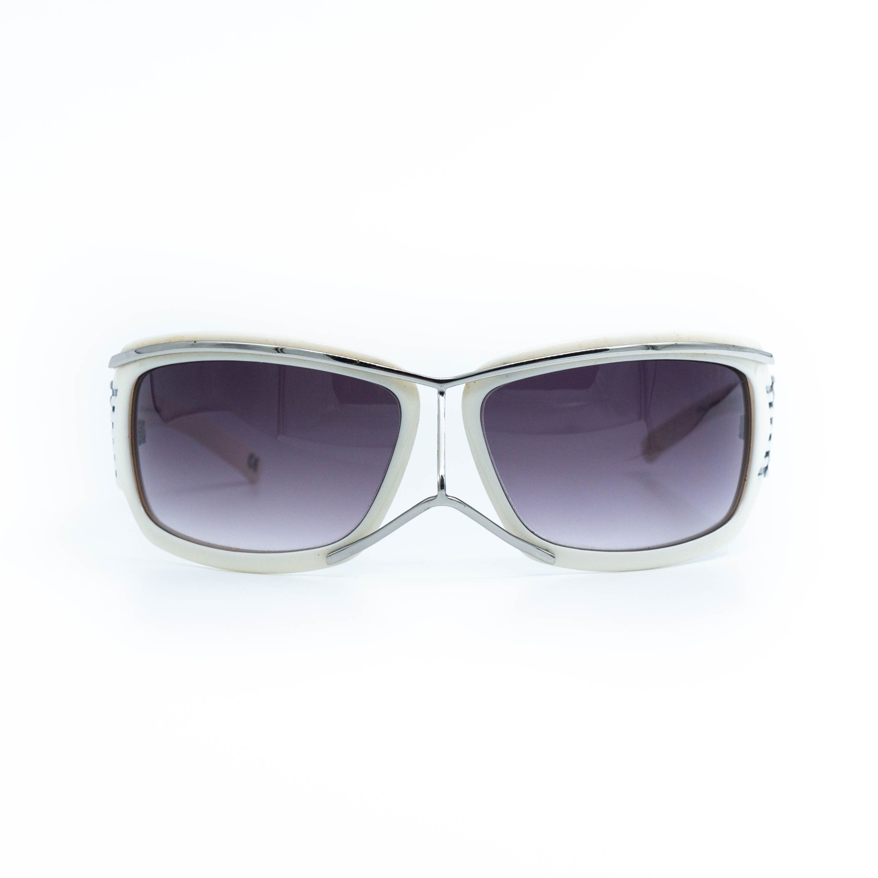 Safilo Vidi Vici Archimede White Wire Nose Sunglasses Vintage Size ONE SIZE - 2 Thumbnail