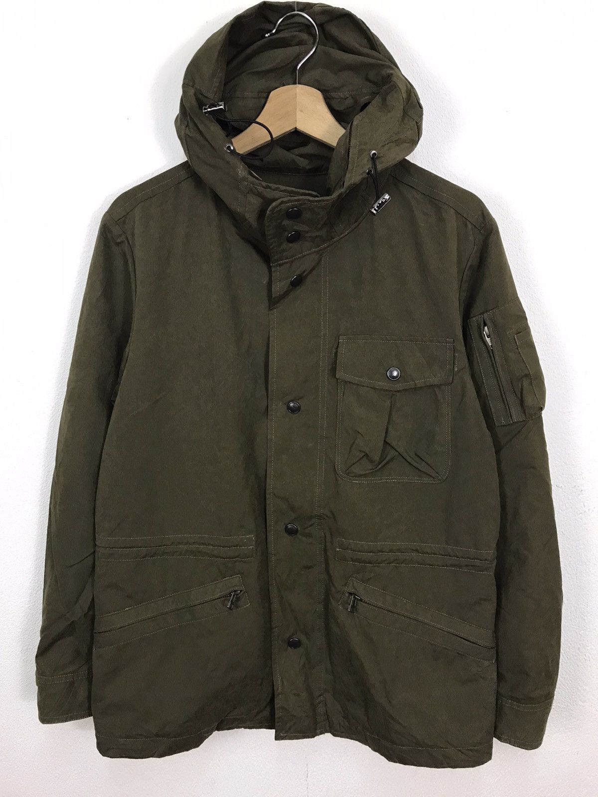 Edifice Japan × Japanese Brand Vintage 90s Edifice Japan Mountain Parka Jacket Hoodie Size US S / EU 44-46 / 1 - 4 Thumbnail