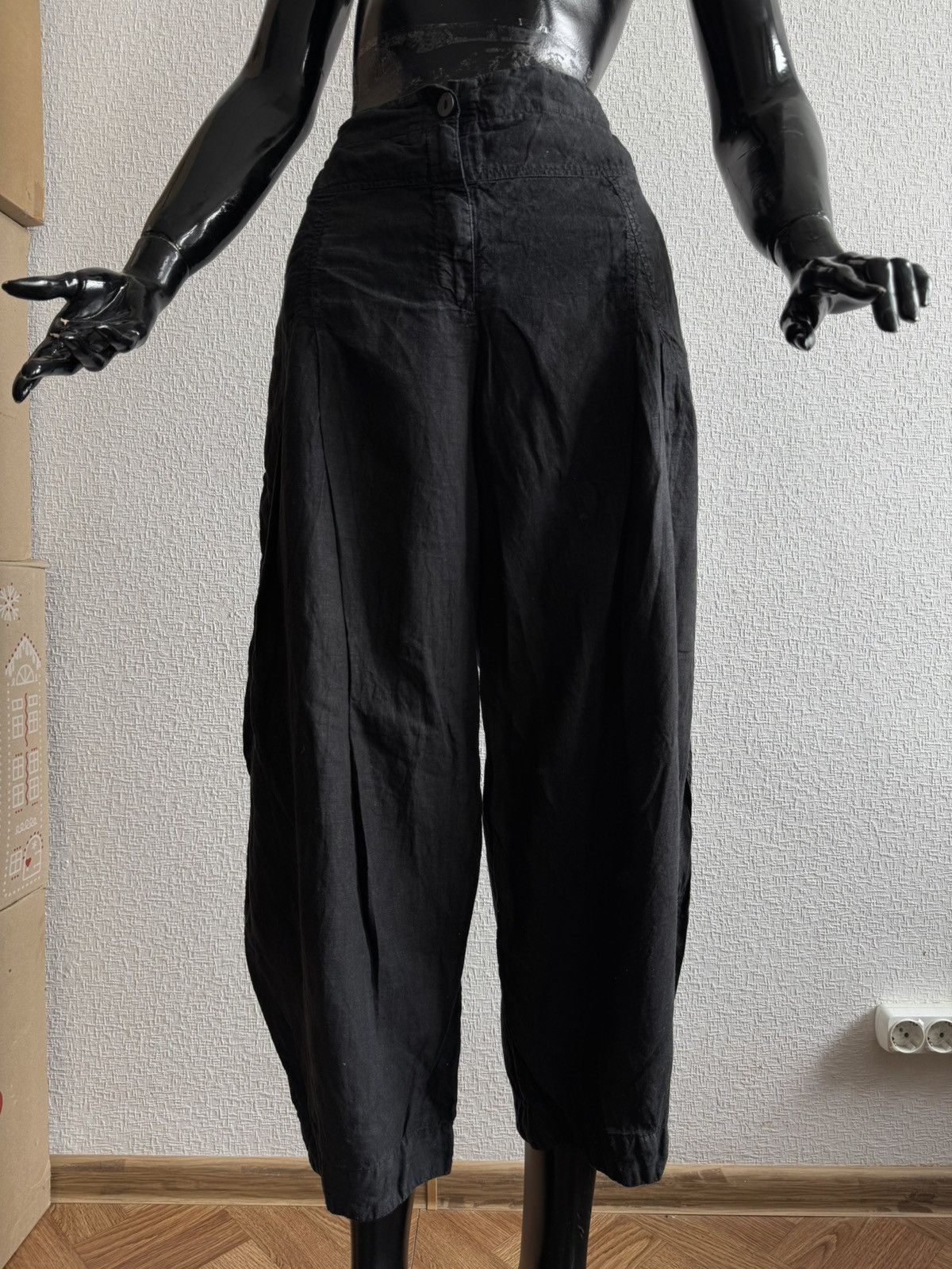 Designer × Japanese Brand × OSKA Oska vintage designer linen pants unisex Size 34" / US 12 / IT 48 - 13 Thumbnail