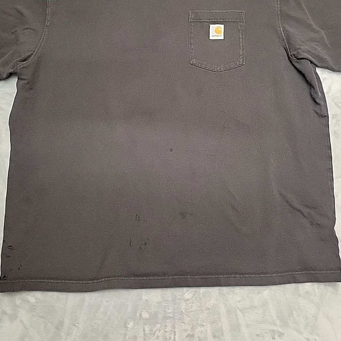 Carhartt Carhartt Shirt Mens 2XL Black Loose Fit Short Sleeve Crewneck Pocket Tee K87 Size US XXL / EU 58 / 5 - 2 Thumbnail