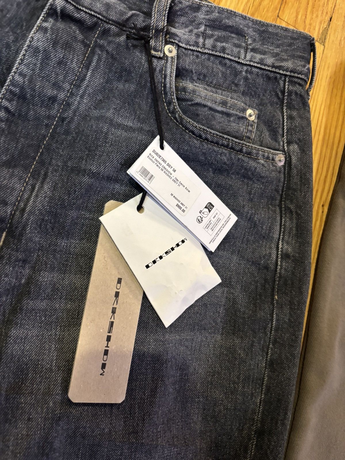 Rick Owens Drkshdw Rick Owens bolan bootcut Size US 31 - 3 Thumbnail