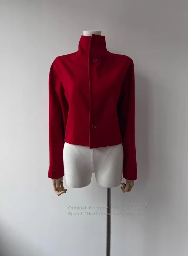 Yohji Yamamoto Yohji Yamamoto 2000AW Rare Red Jacket Size US M / EU 48-50 / 2 - 2 Thumbnail