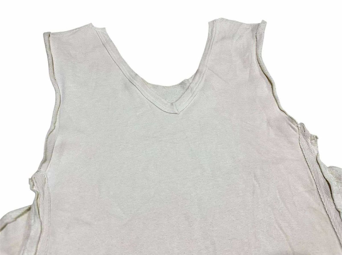 Seditionaries 🔥80s Vintage Boy London Raw Edge Wide Tank Top Size US XL / EU 56 / 4 - 12 Thumbnail