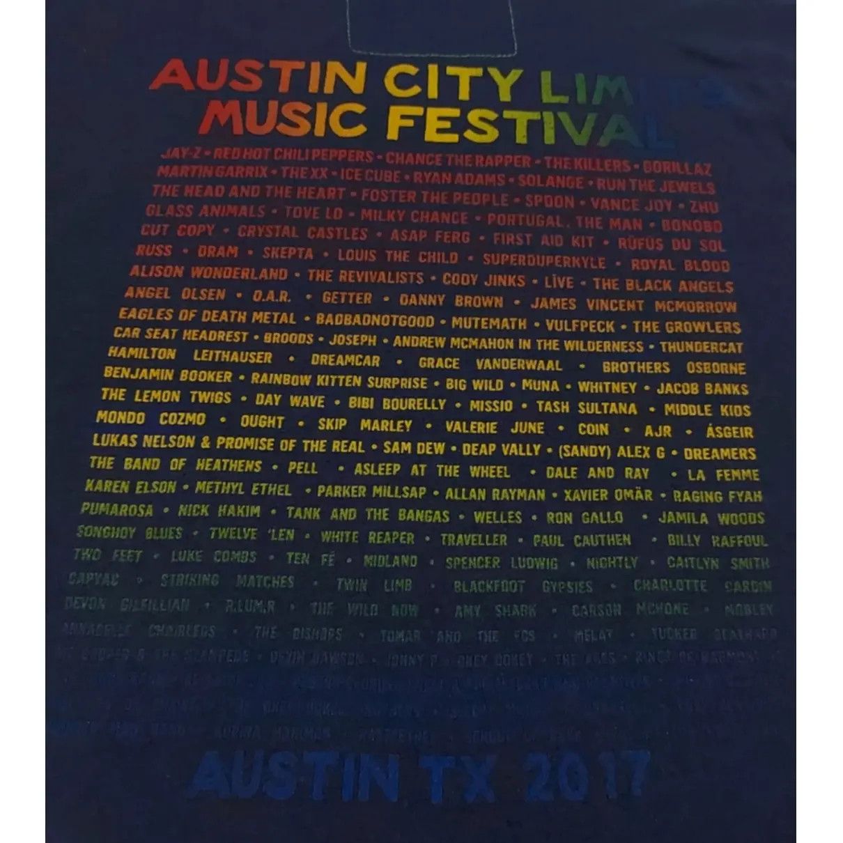 Aviator Nation Aviator Nation 2017 Austin City Limits Music Festival Tee Size US XL / EU 56 / 4 - 6 Thumbnail