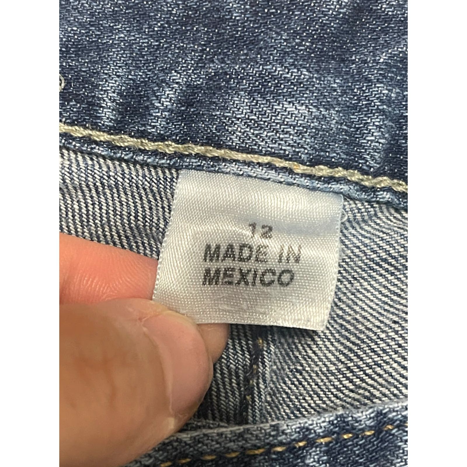 Eddie Bauer Eddie Bauer Jeans Women Size 12 Blue Denim Curvy Semi Straight Jeans 5-Pocket Regular Inseam 30 in Denim Vintage No Mens Womens Girls? Size 34" / US 12 / IT 48 - 5 Thumbnail