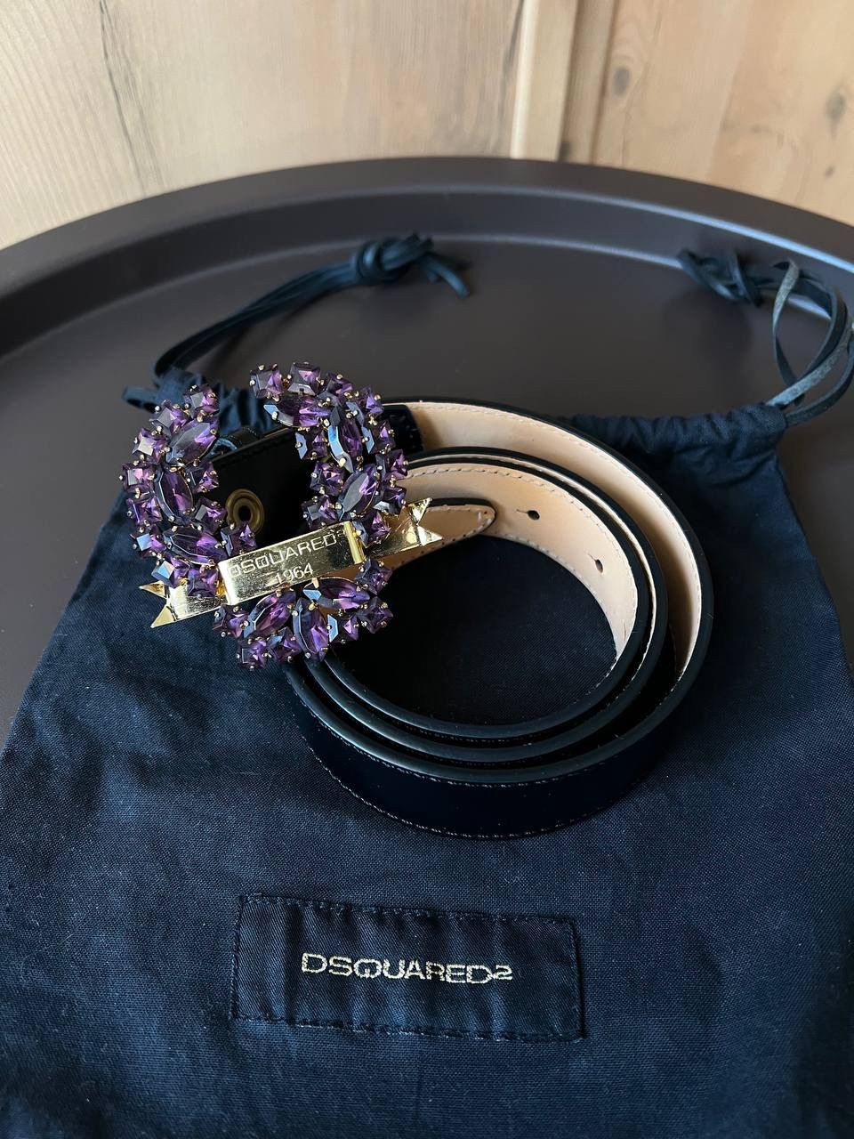 Dsquared2 DSQUARED2 Oversized 'Lord' buckle belt. 00s | Grailed