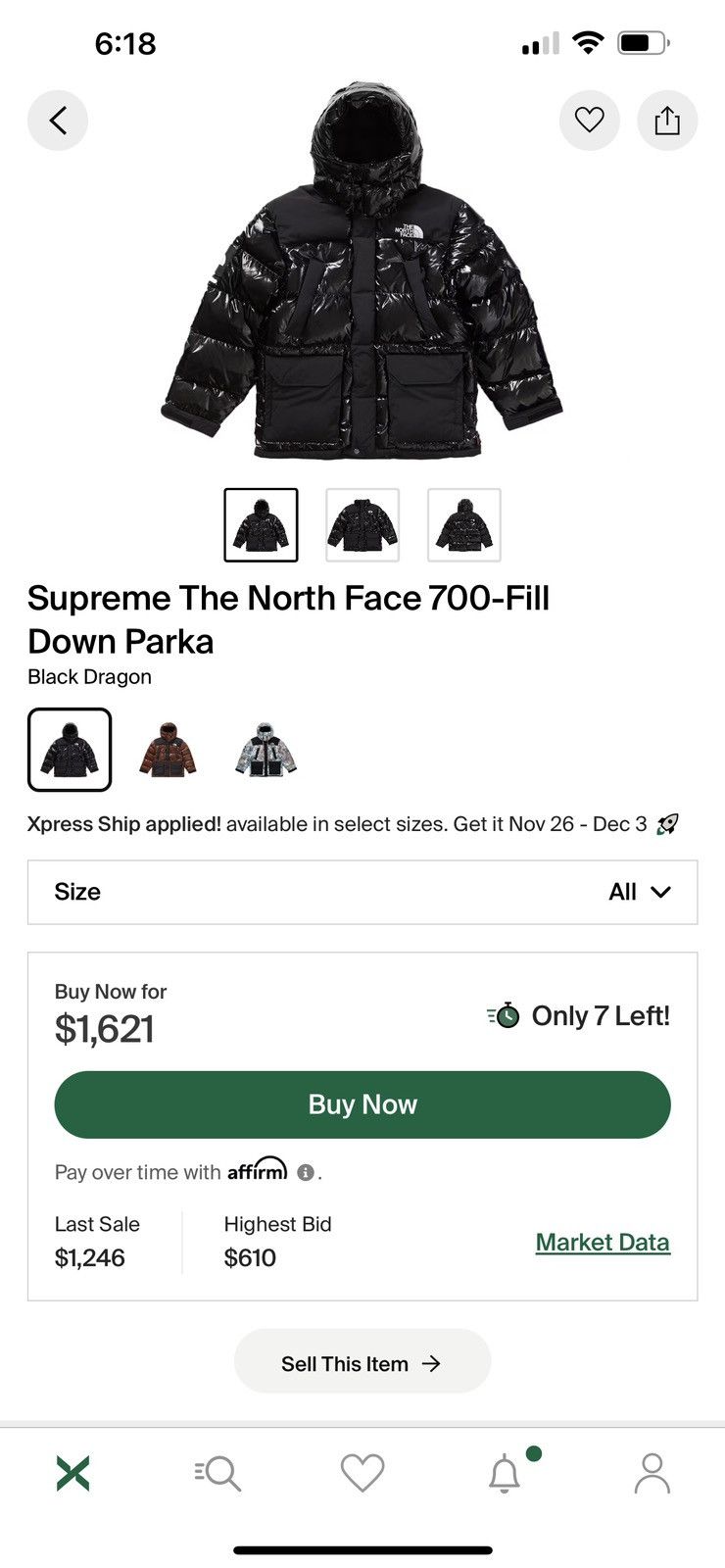 Supreme × The North Face Supreme x North Face 700-Fill Down Parka Size US L / EU 52-54 / 3 - 10 Thumbnail