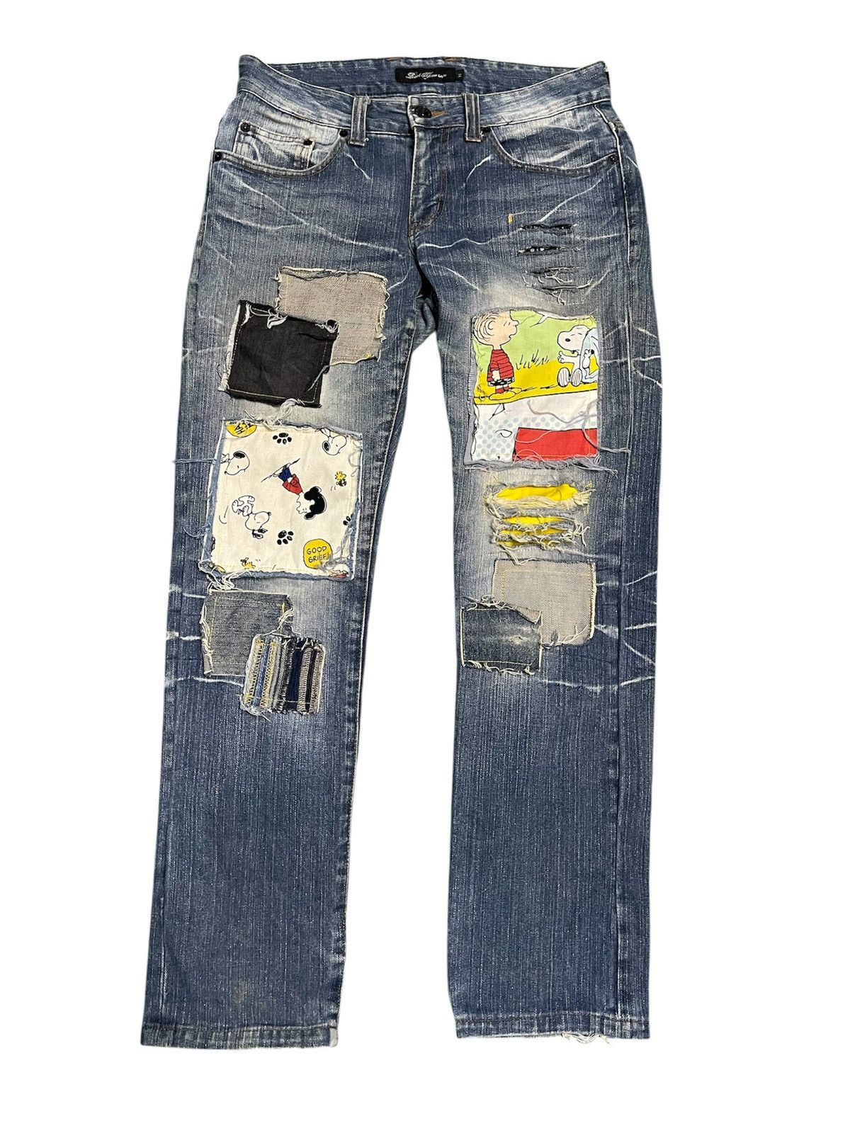 Japanese Brand Root Tree Style Japanese Denim Size US 32 / EU 48 - 1 Thumbnail