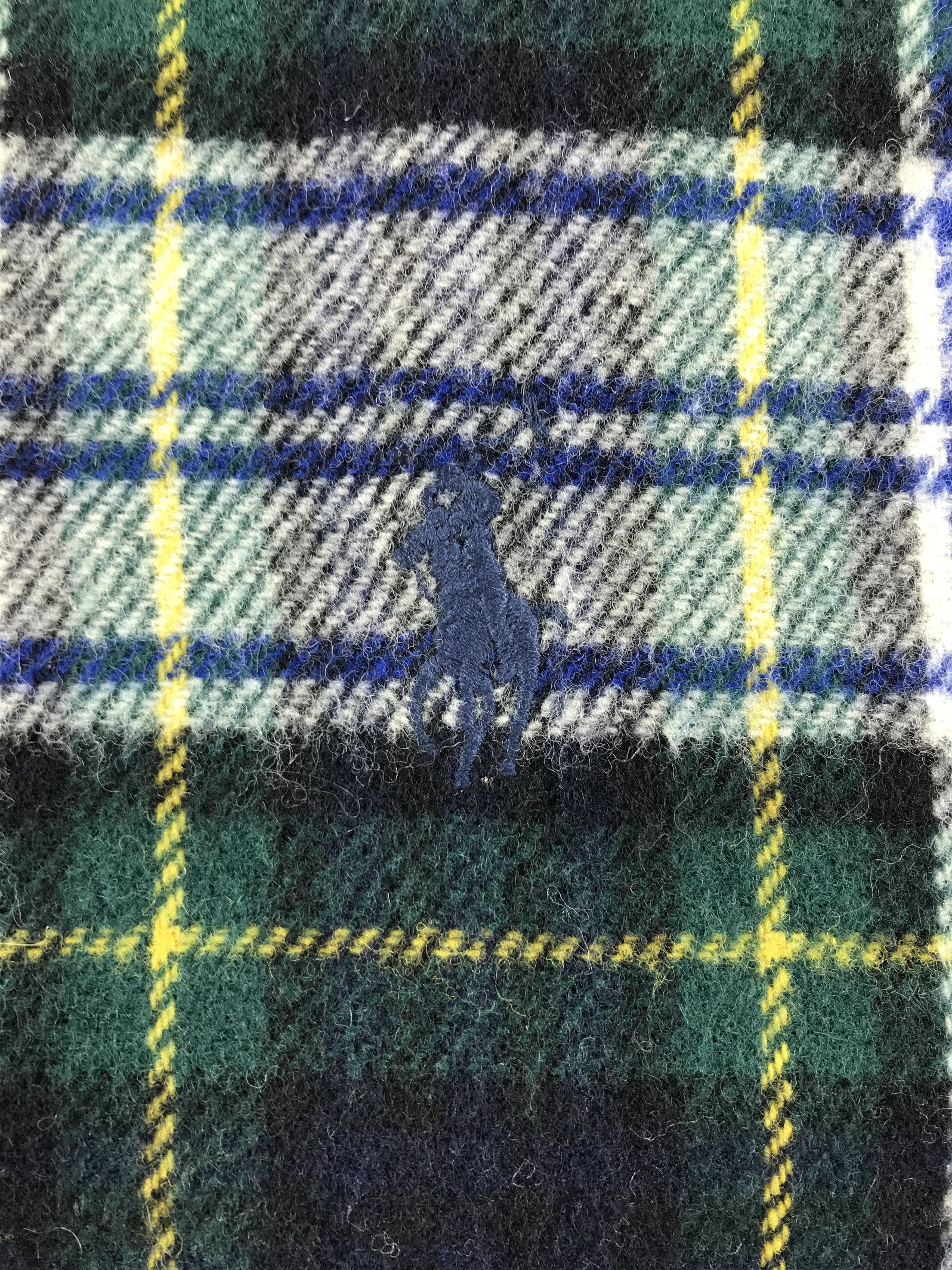 Polo Ralph Lauren Vintage Polo Ralph Lauren Scarf/Muffler/Neckwear MF1299 Size ONE SIZE - 4 Thumbnail