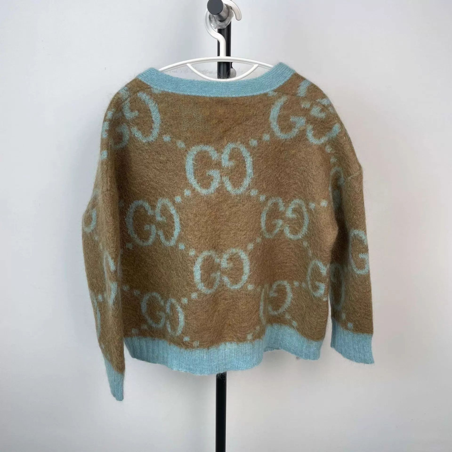 Gucci Gucci blue M cardigan 260206ZZLVB02 Size M / US 6-8 / IT 42-44 - 2 Thumbnail