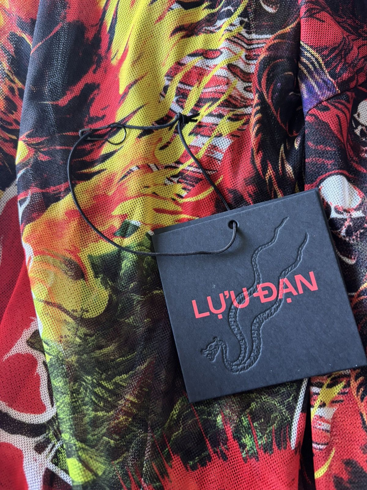 LUU DAN LUU DAN MESH LONG SLEEVE TOP Size US XL / EU 56 / 4 - 7 Thumbnail