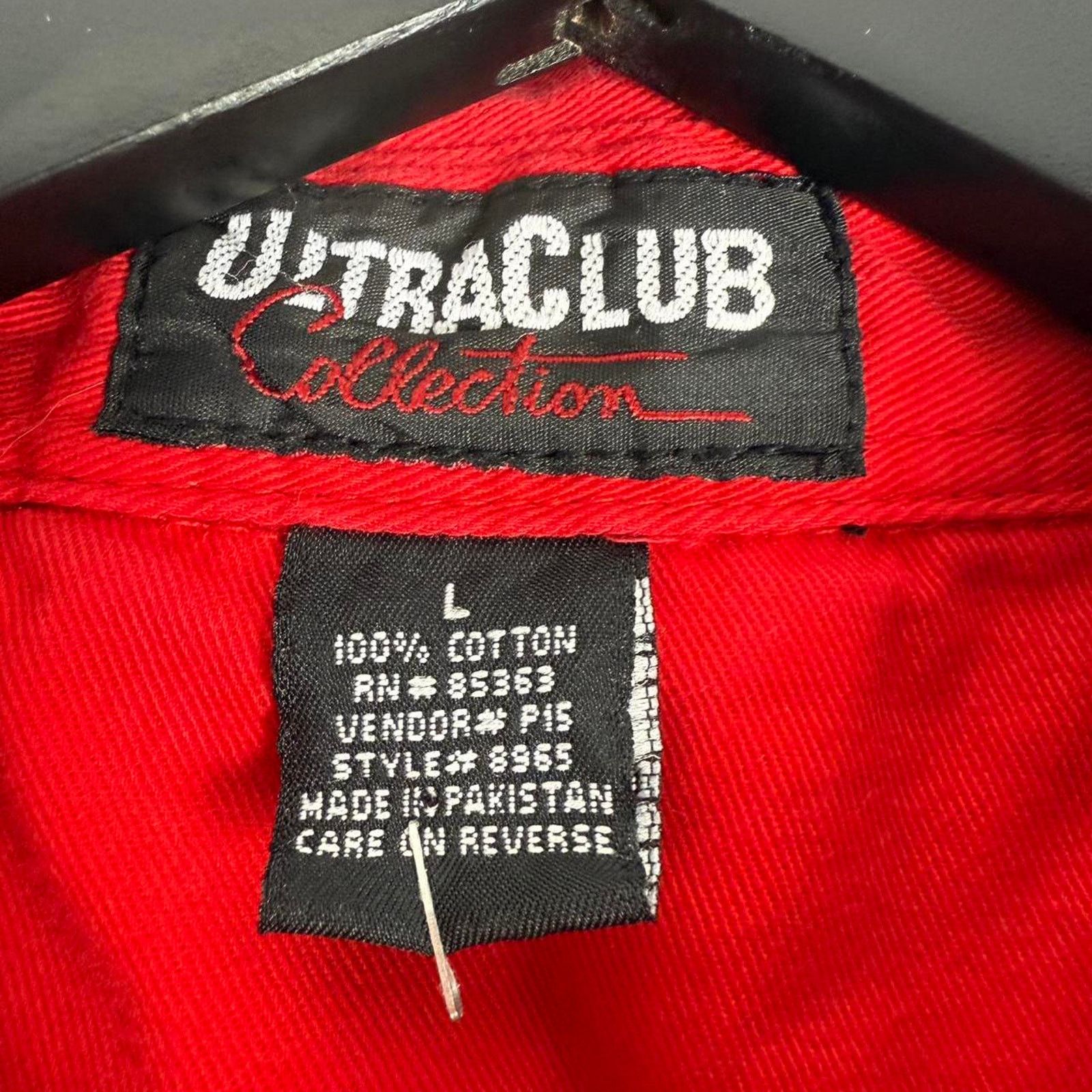 Vintage Red and green trading spaces shirt TLC Channel Size US L / EU 52-54 / 3 - 3 Thumbnail