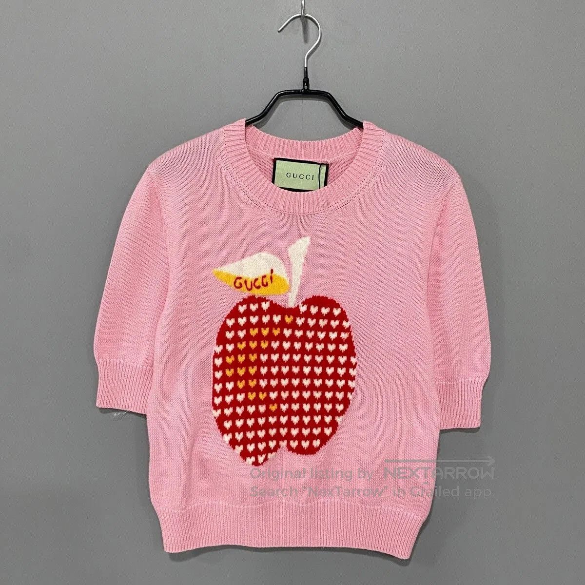 Gucci Gucci Pink Apple Knit Short. Size S / US 4 / IT 40 - 1 Thumbnail