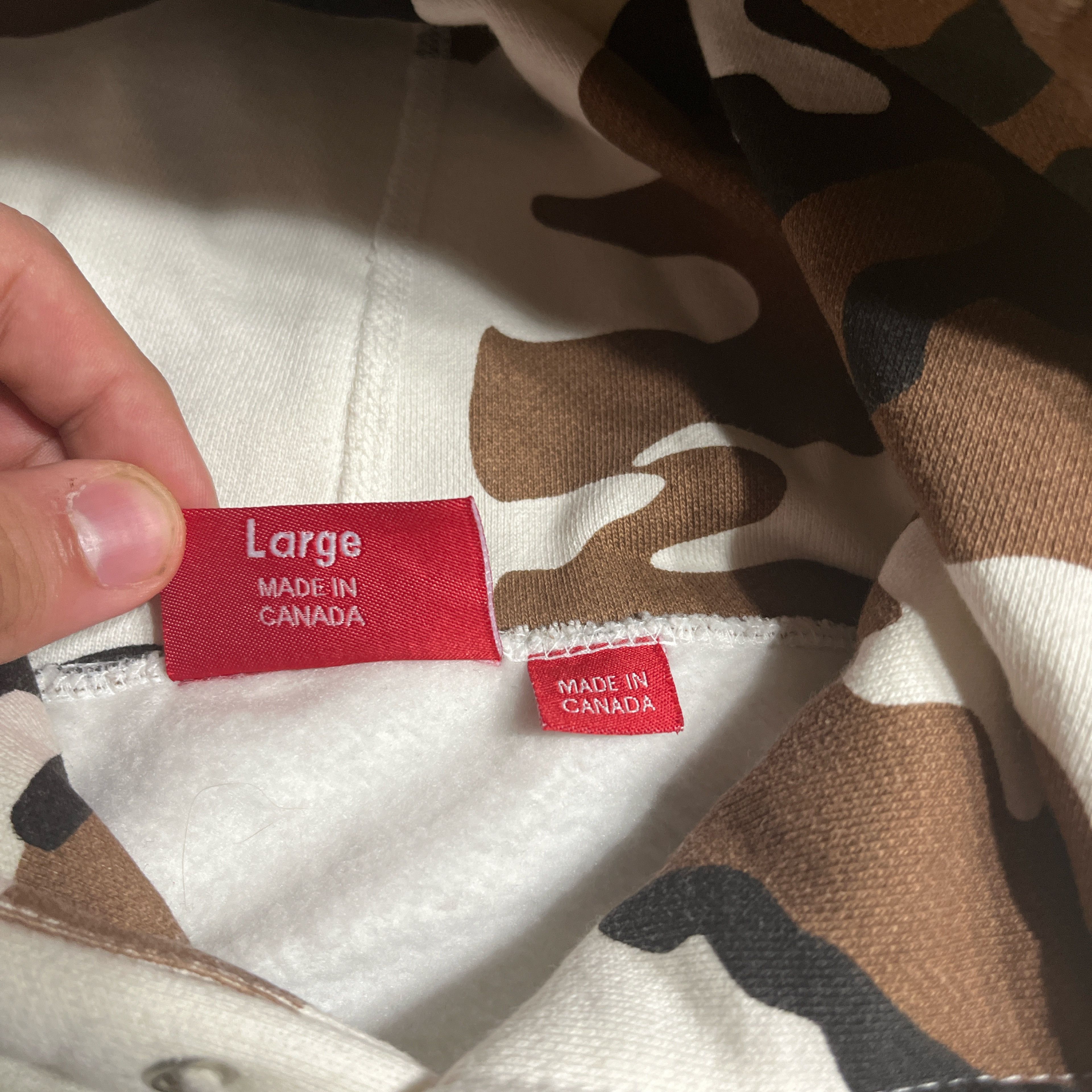 Supreme Fw16 Cow Camo Box Logo Hoodie Size US L / EU 52-54 / 3 - 2 Thumbnail
