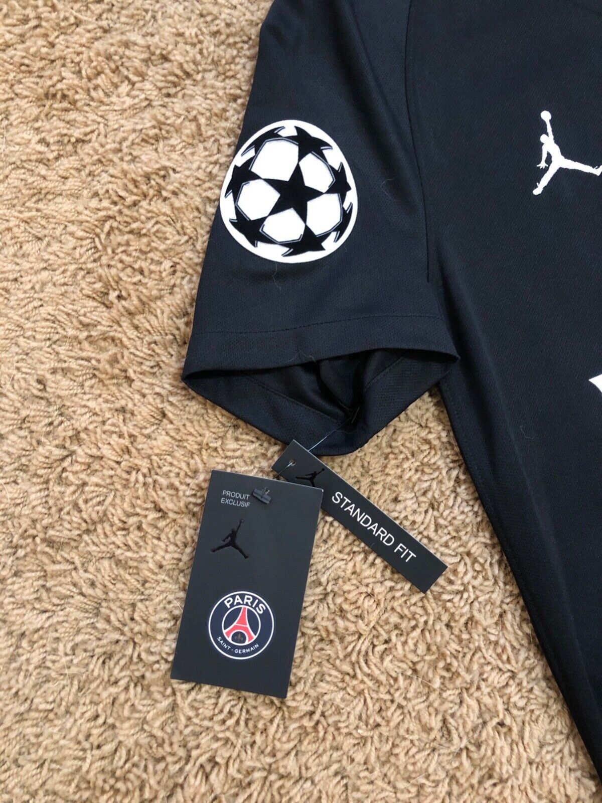 Jordan Brand × Nike PSG Jordan Nike 2018/2019 Choupo-Moting Soccer Jersey Sz S Size US S / EU 44-46 / 1 - 4 Thumbnail