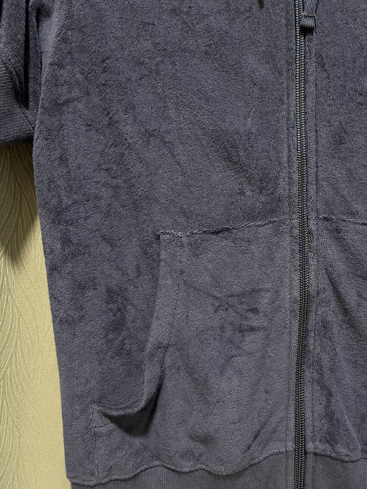 Adidas Adidas 3 Full Zip Short Sleeve Fleece Hoodie Size S / US 4 / IT 40 - 3 Thumbnail