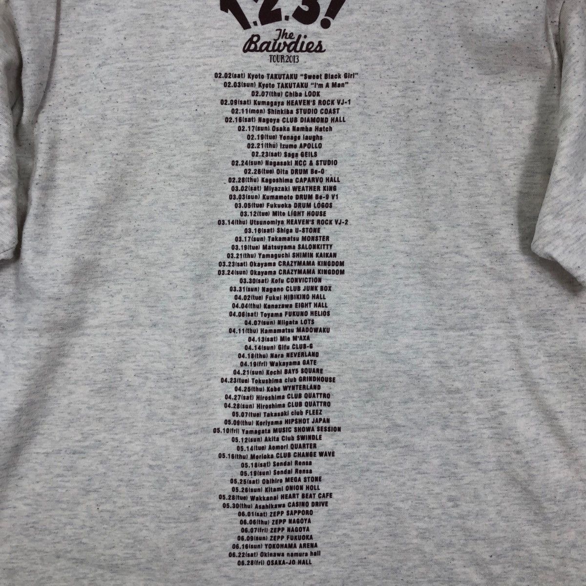 Band Tees The Bowdies T-Shirt Band Tees Tour Size US M / EU 48-50 / 2 - 5 Thumbnail