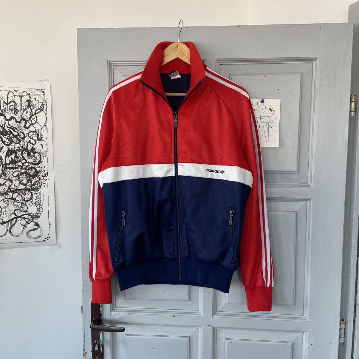 Adidas × Vintage 🔥Vintage Adidas 70-80’s Tracksuit Jacket size M Size US M / EU 48-50 / 2 - 1 Thumbnail