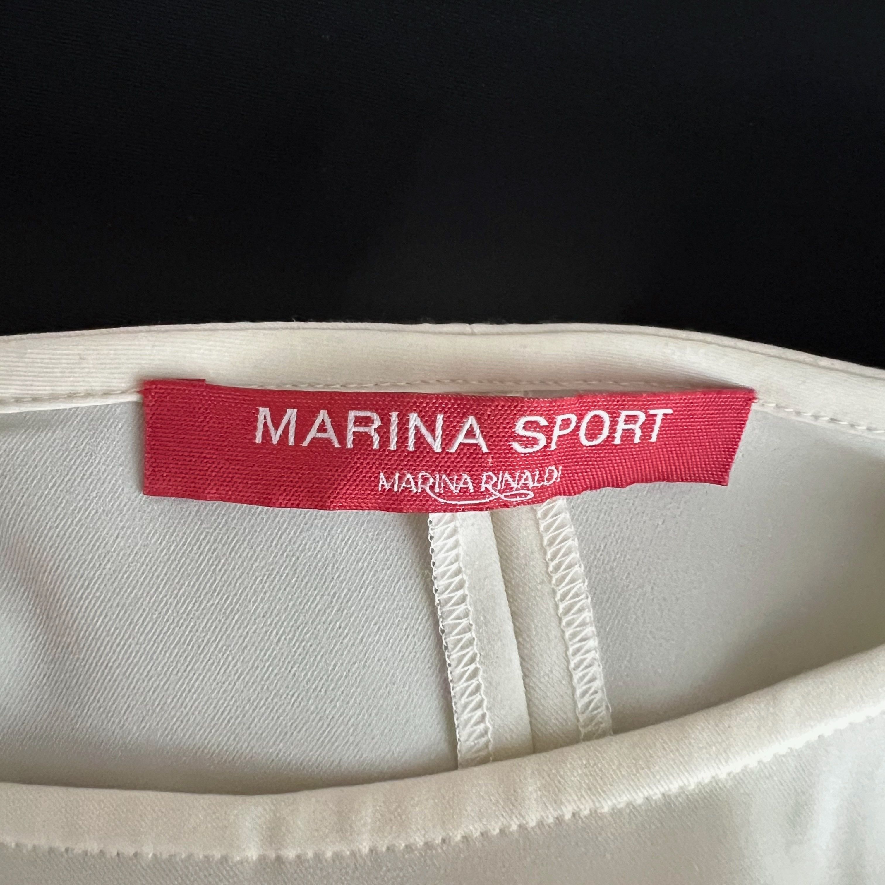 Marina Rinaldi Marina Rinaldi Sport Black White Colorblock Size L / US 10 / IT 46 - 2 Thumbnail