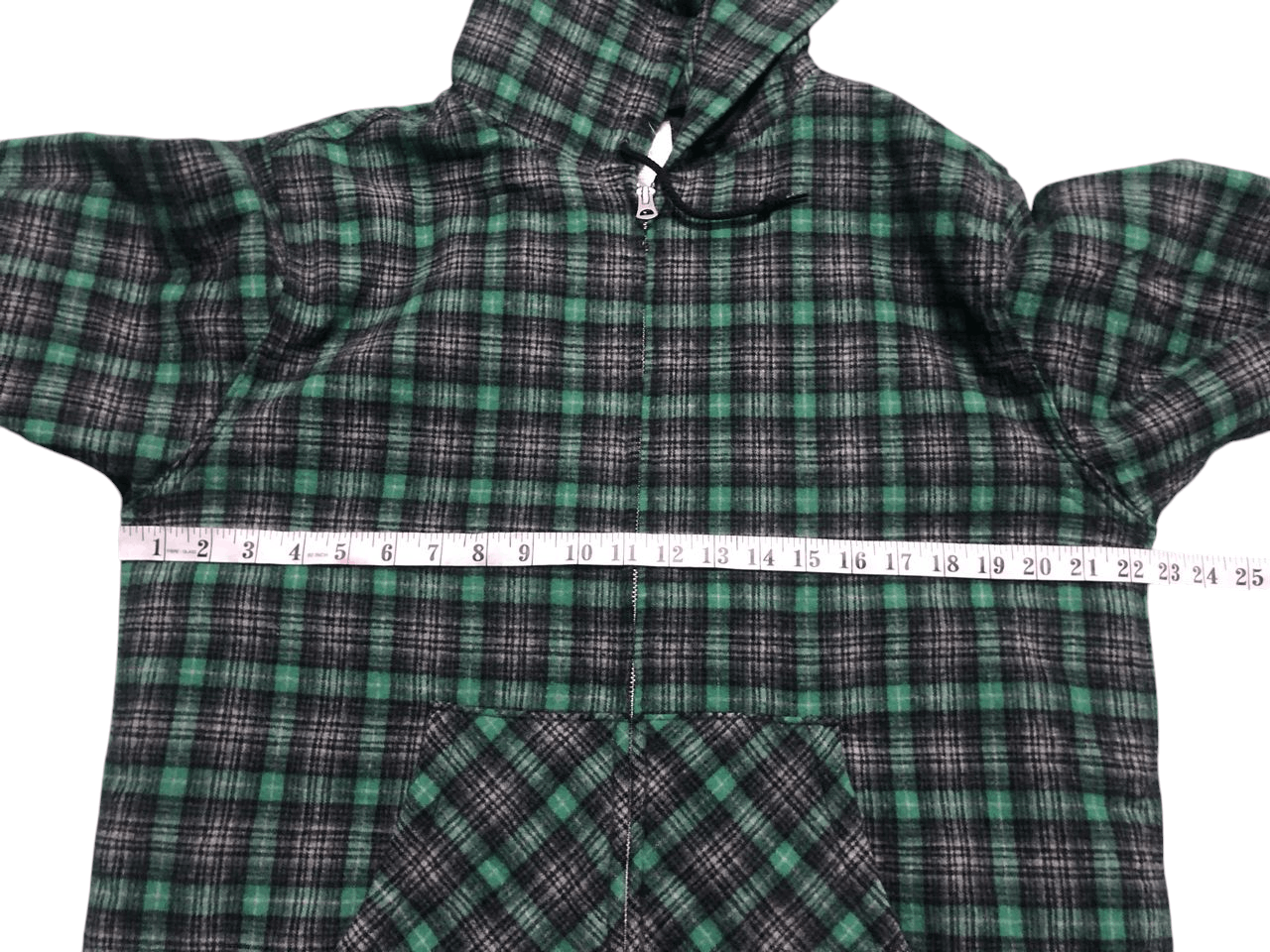 Japanese Brand Vintage Cootie Production Plaid Hooded Zipper Jacket Wool Size US M / EU 48-50 / 2 - 17 Thumbnail