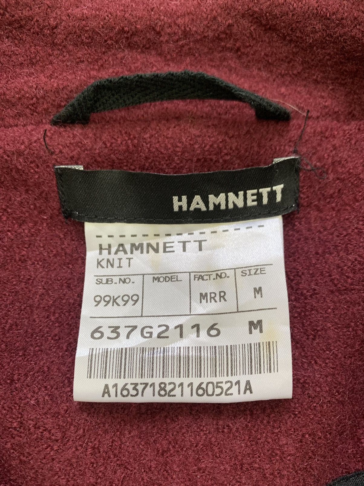 Katharine Hamnett London Hamnett Knit Wool Double Breast Jacket Size US M / EU 48-50 / 2 - 9 Thumbnail