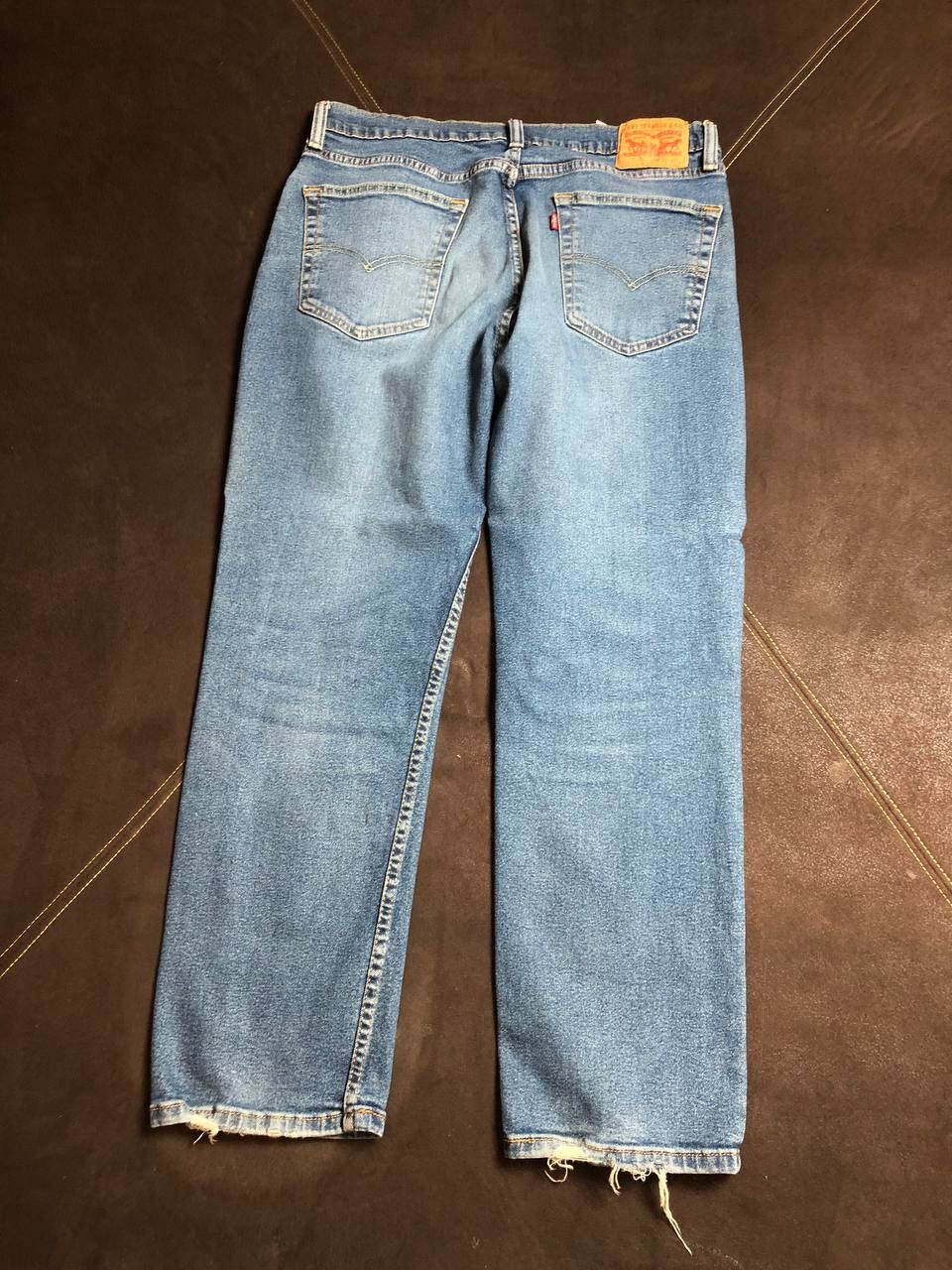 Levi's Levi's 514 jeans in a blue wash, size W36 L32 Size US 36 / EU 52 - 16 Thumbnail