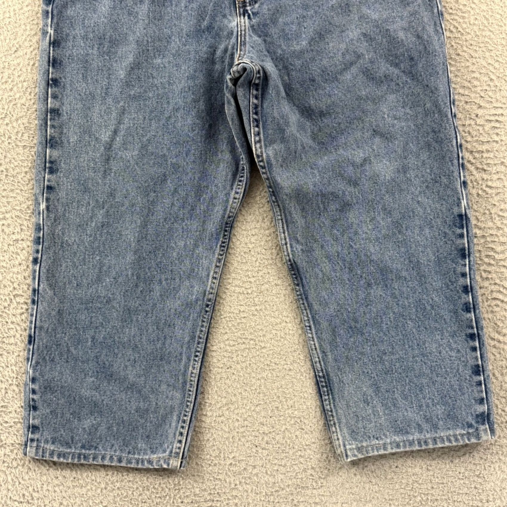 Polo Ralph Lauren VINTAGE Polo Ralph Lauren Jeans Mens 36x25 Blue Baggy Loose Denim Y2K Preppy USA Shirt Size US M / EU 48-50 / 2 - 2 Thumbnail