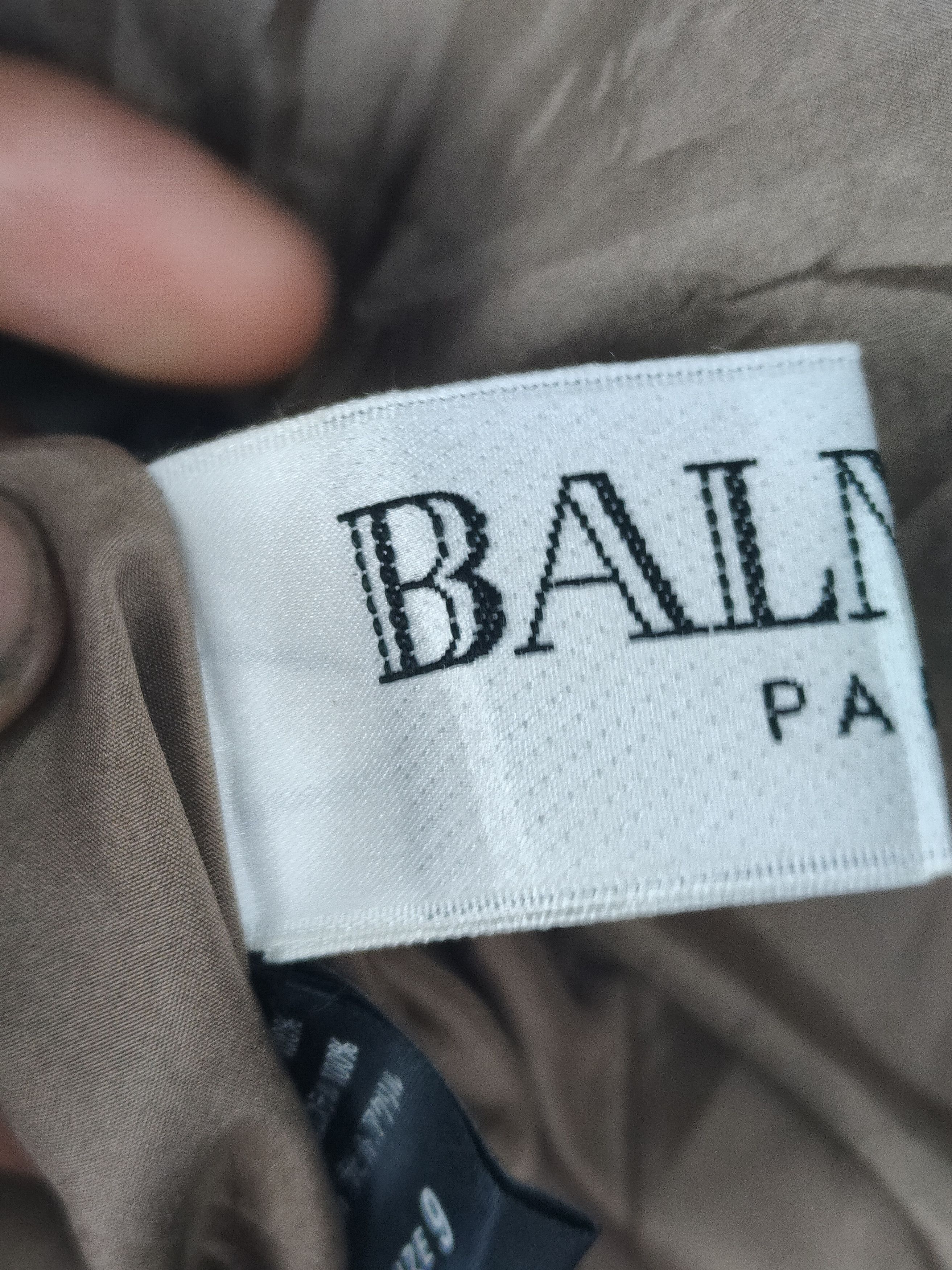 Balmain Balmain Paris brown striped Rabbit fur jacket Size M / US 6-8 / IT 42-44 - 10 Thumbnail