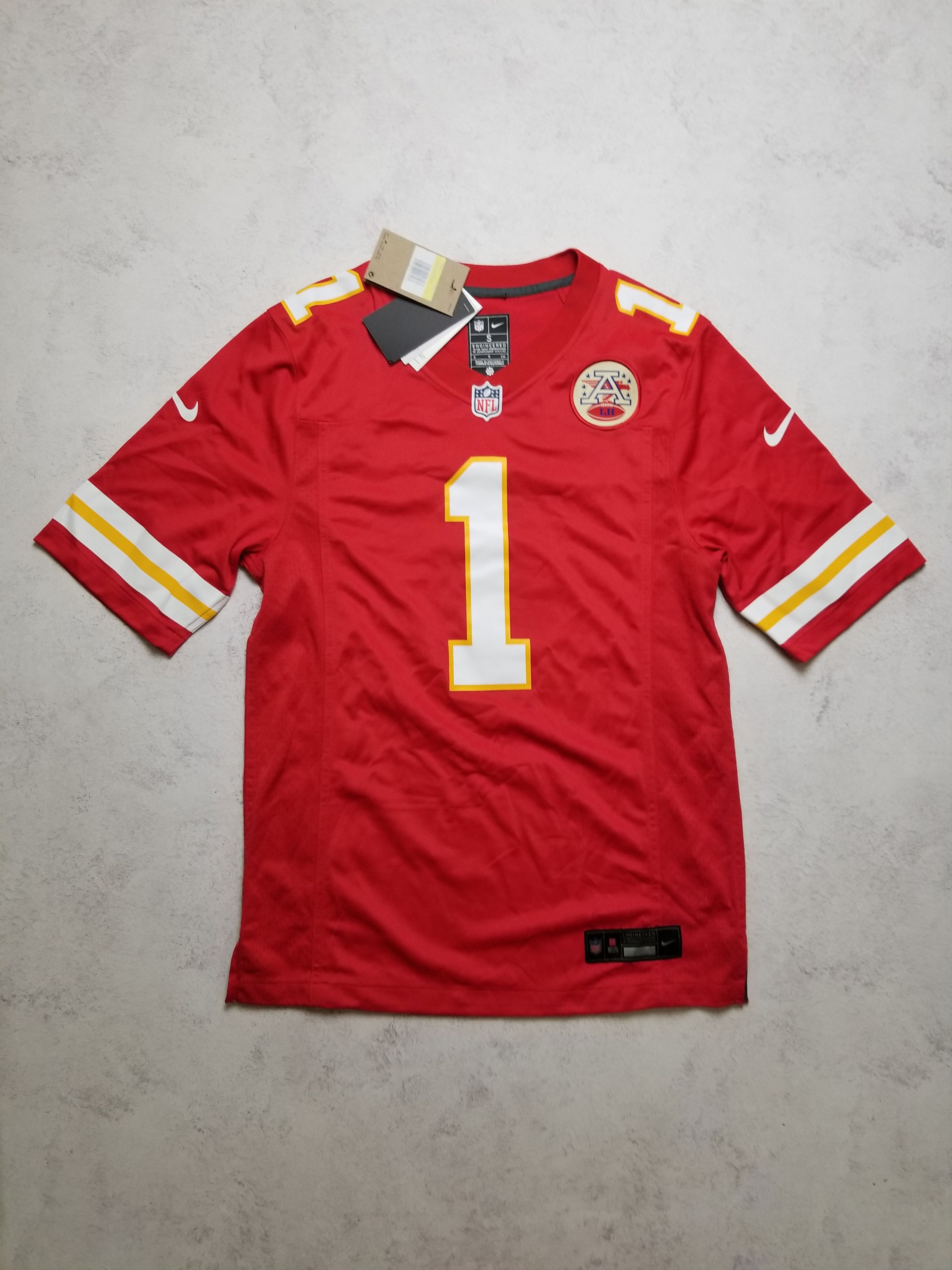 Nike Nike Xavier Worthy#1 Kansas City Chiefs On Field Red Jersey Size US S / EU 44-46 / 1 - 1 Thumbnail