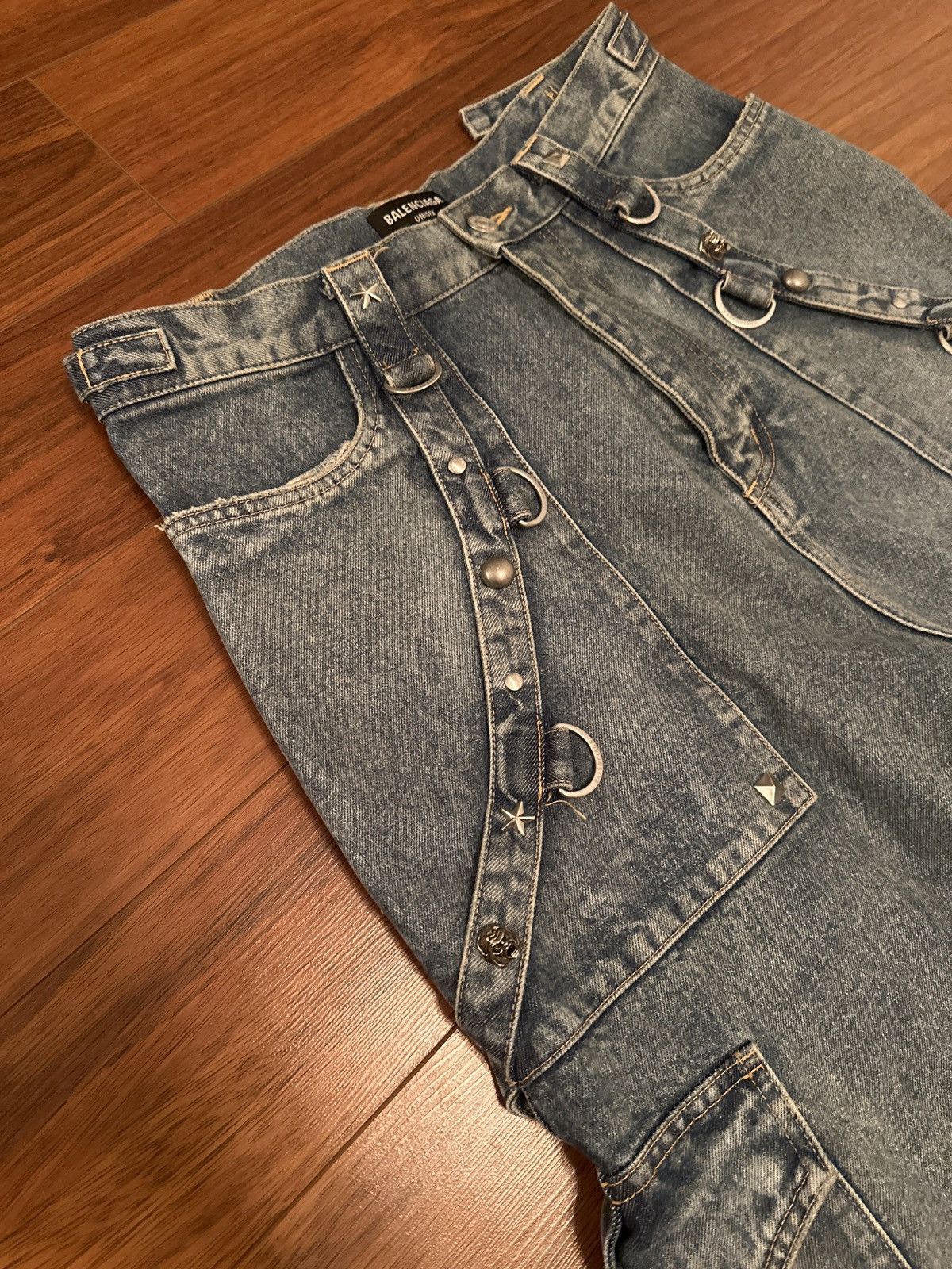 Balenciaga Balenciaga Raver Denim Size US 30 / EU 46 - 4 Thumbnail