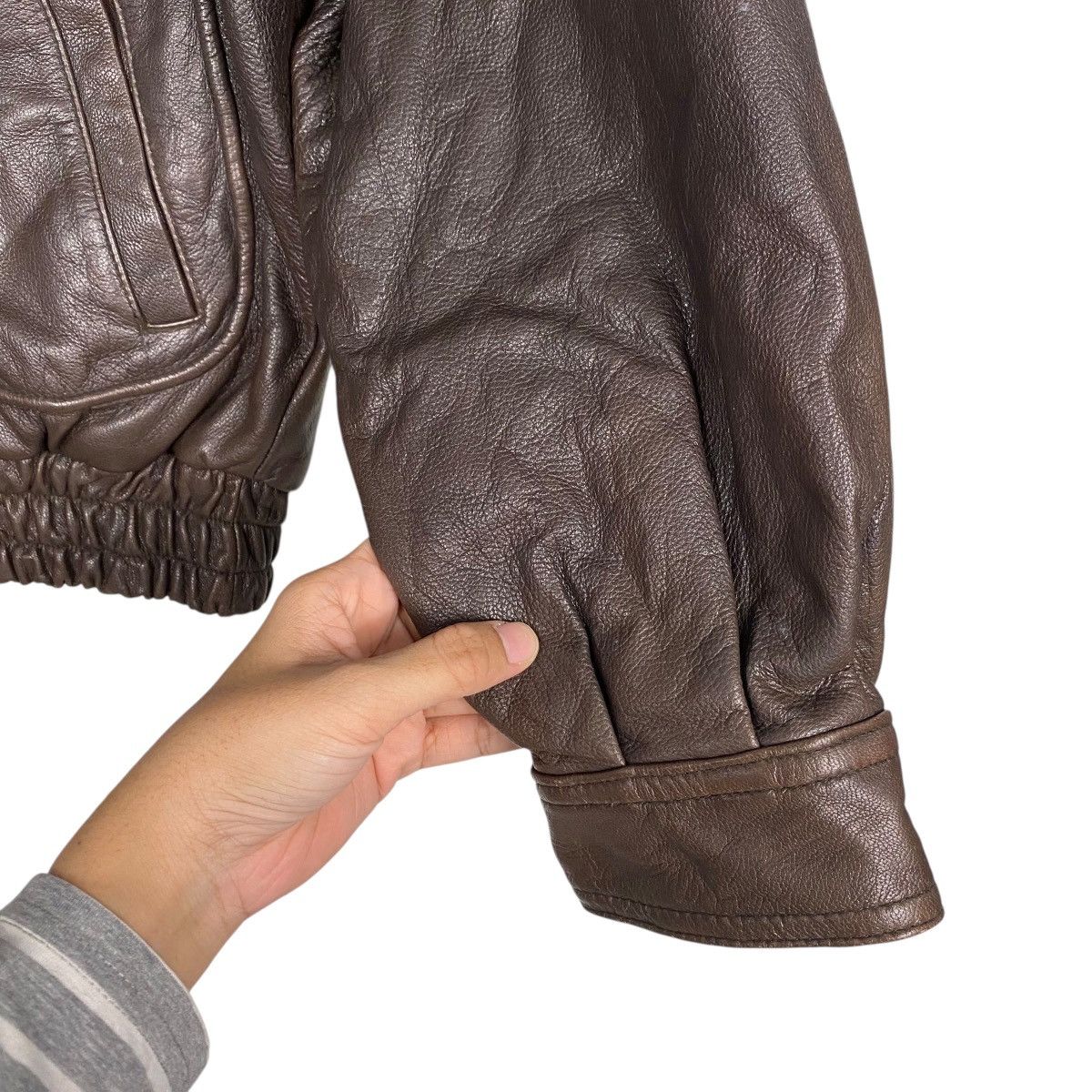 Leather Vintage G1 hants leather jacket Size US M / EU 48-50 / 2 - 13 Thumbnail